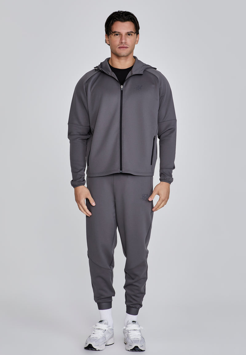 Grey Full Zip Hoodie (1)