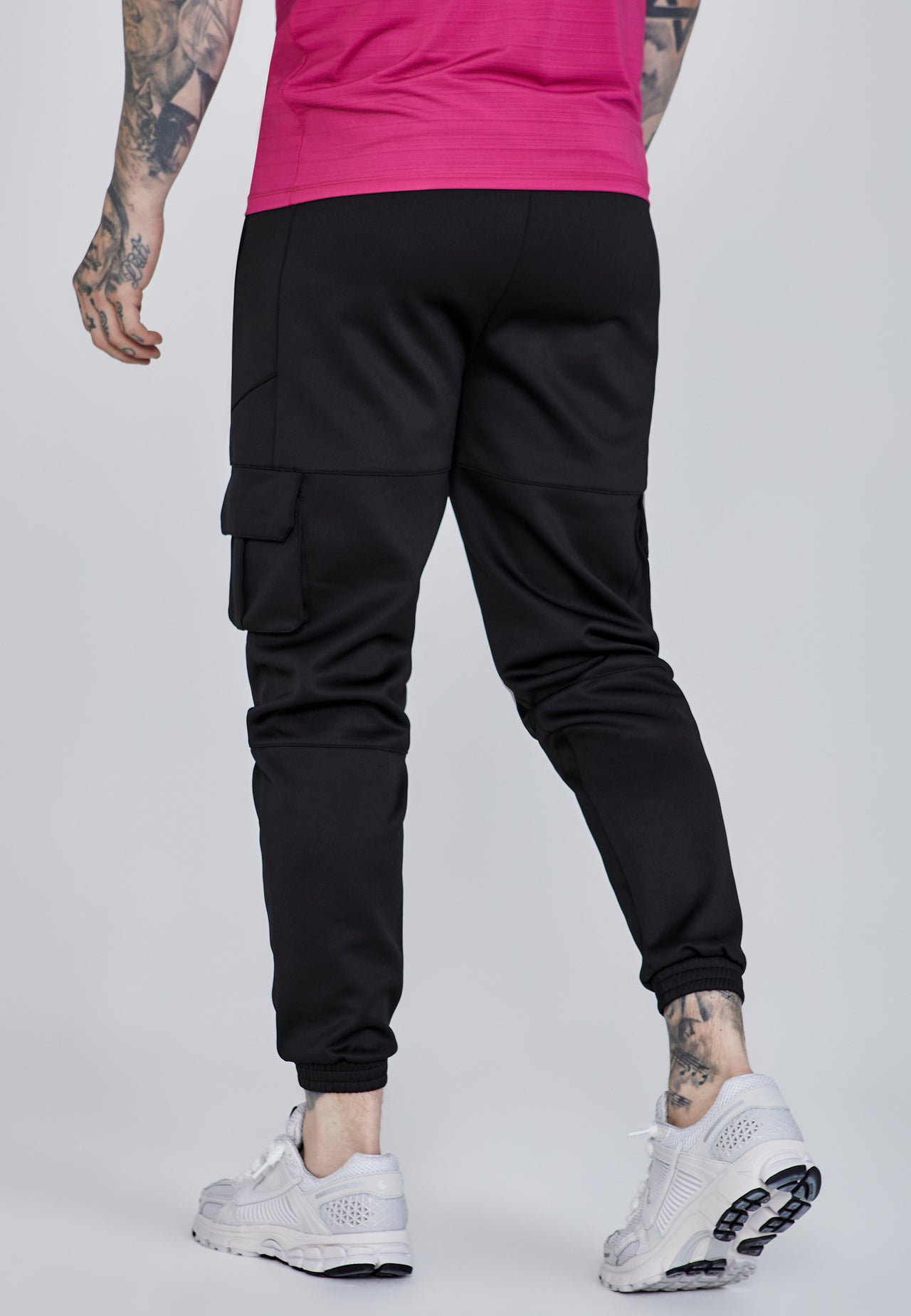 Black Cargo Joggers (3)