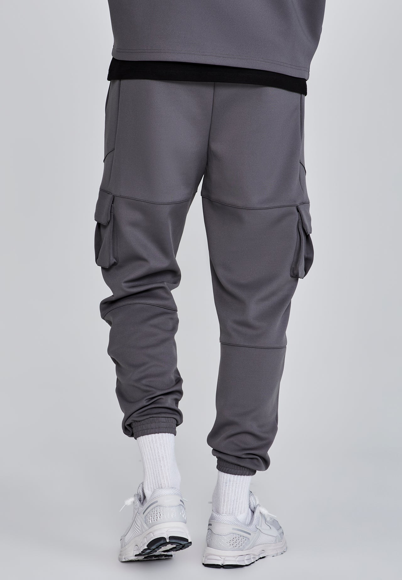 Grey Cargo Joggers (3)