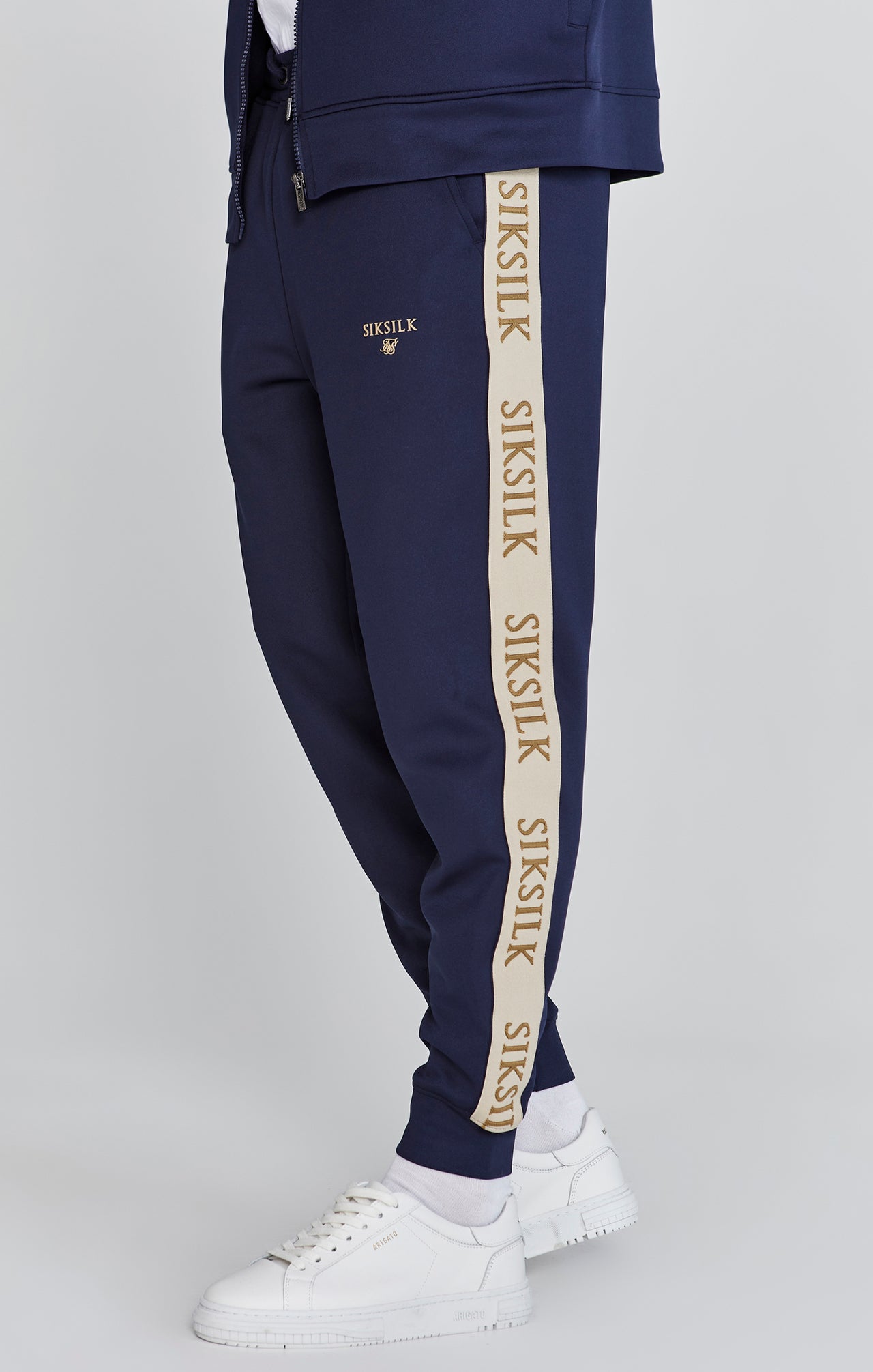 Navy Muscle Fit Joggers