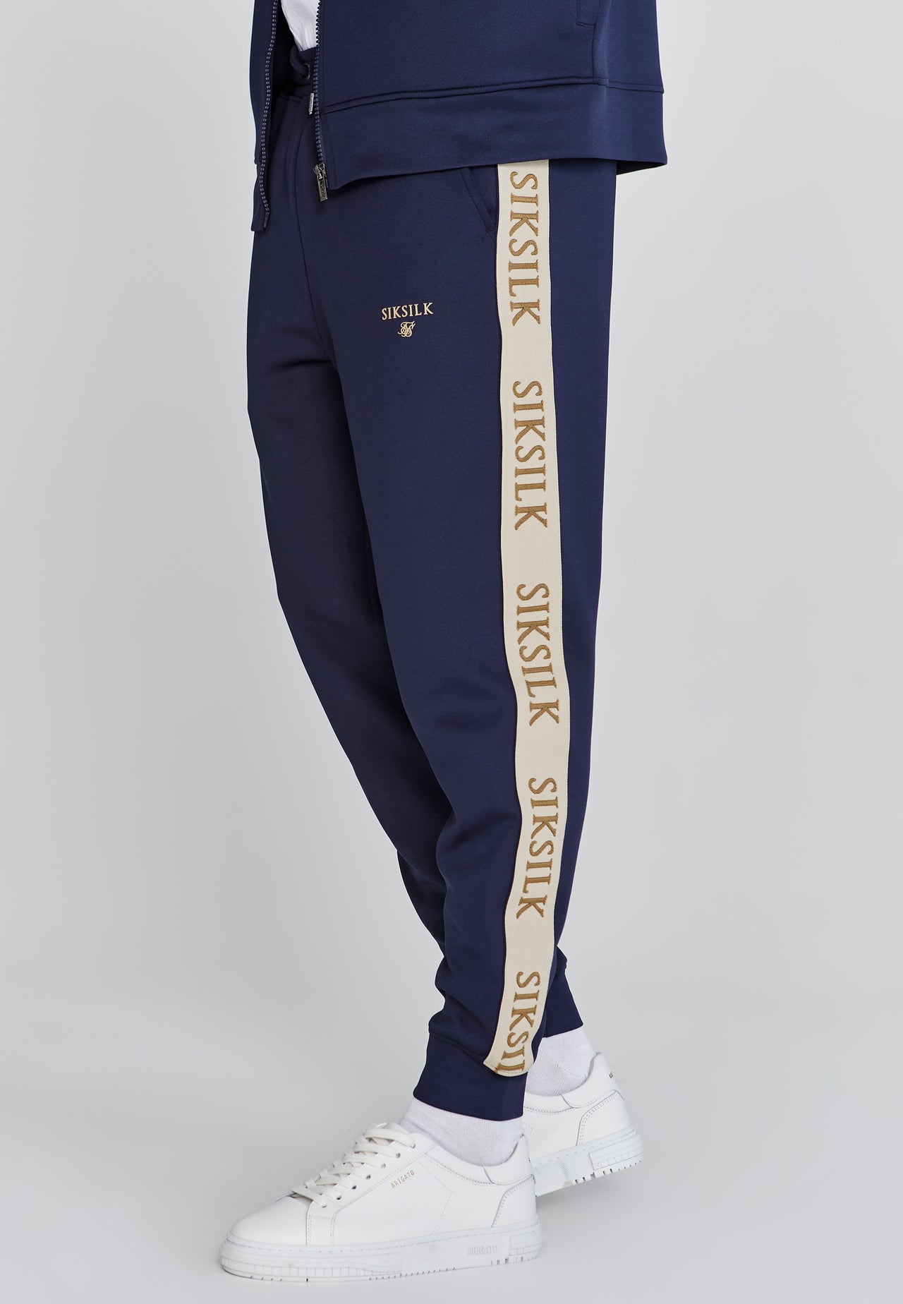 Navy Muscle Fit Joggers