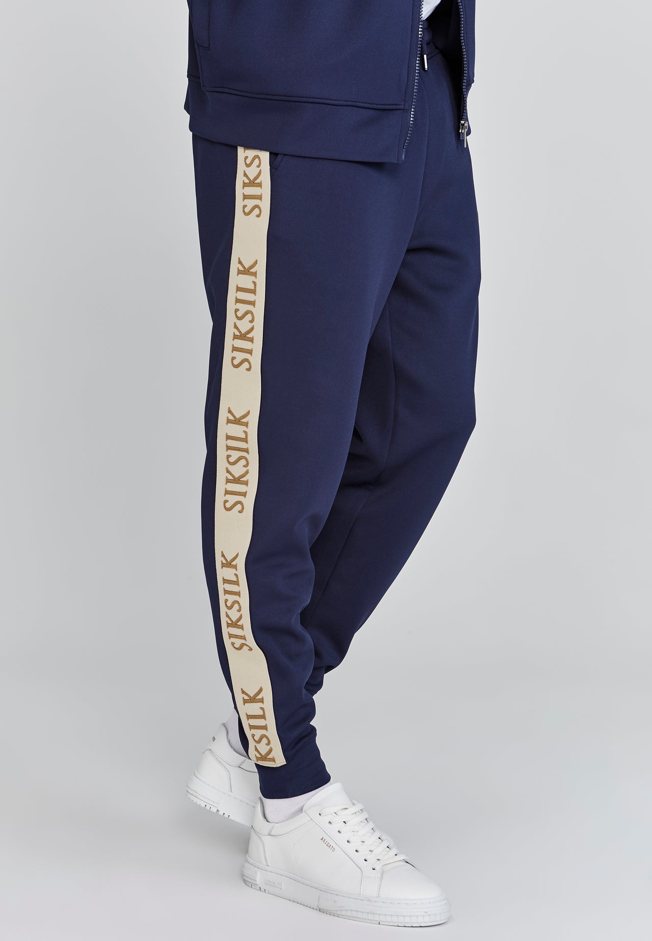 Navy Muscle Fit Joggers (2)