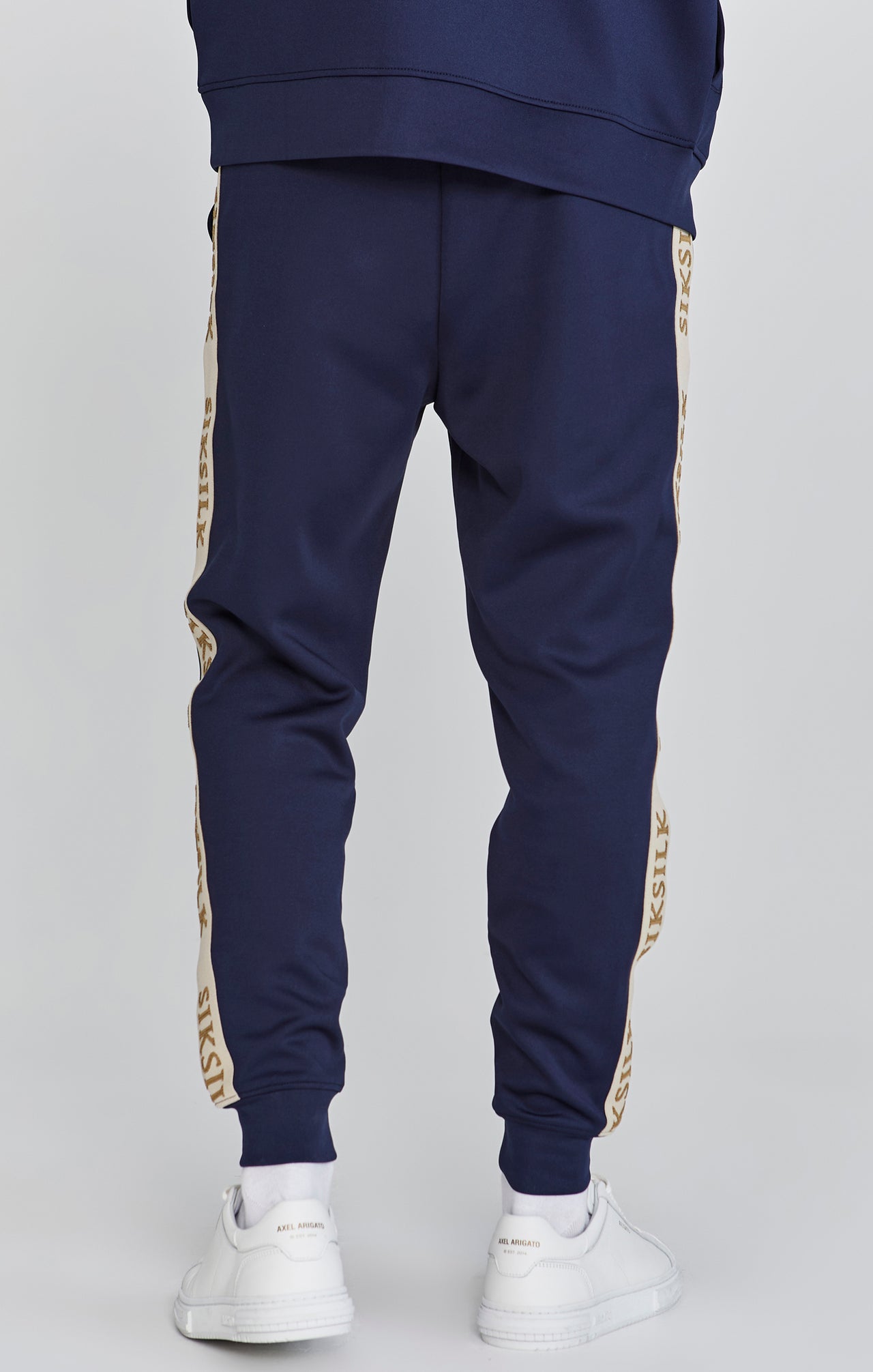 Navy Muscle Fit Joggers (3)