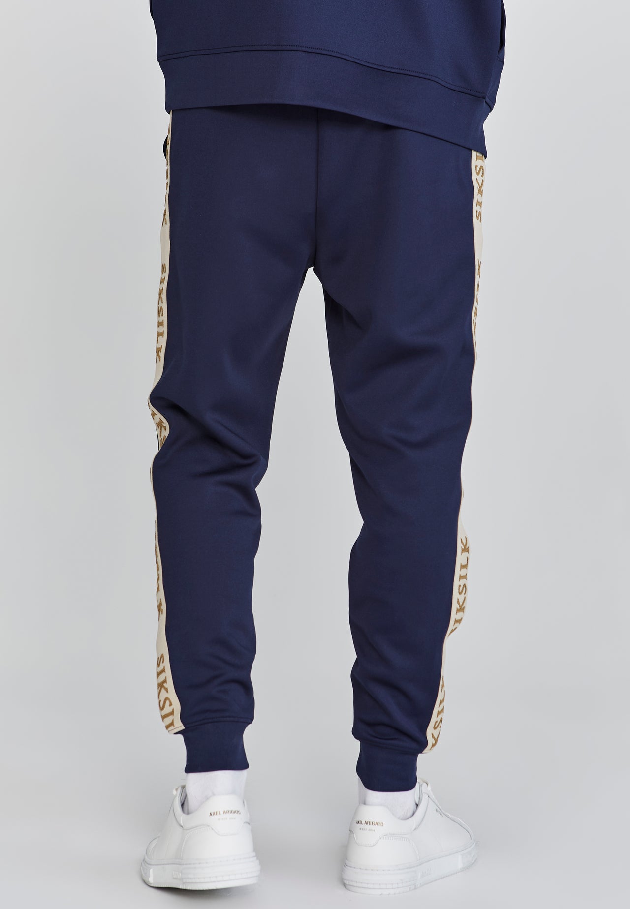 Navy Muscle Fit Joggers (3)