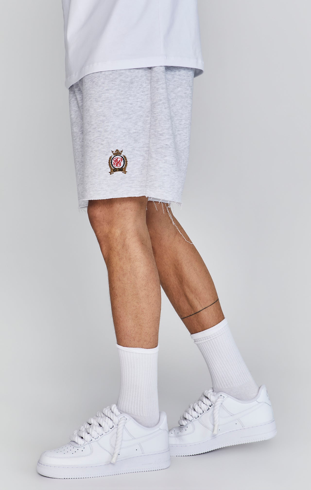 Grey Marl Shorts