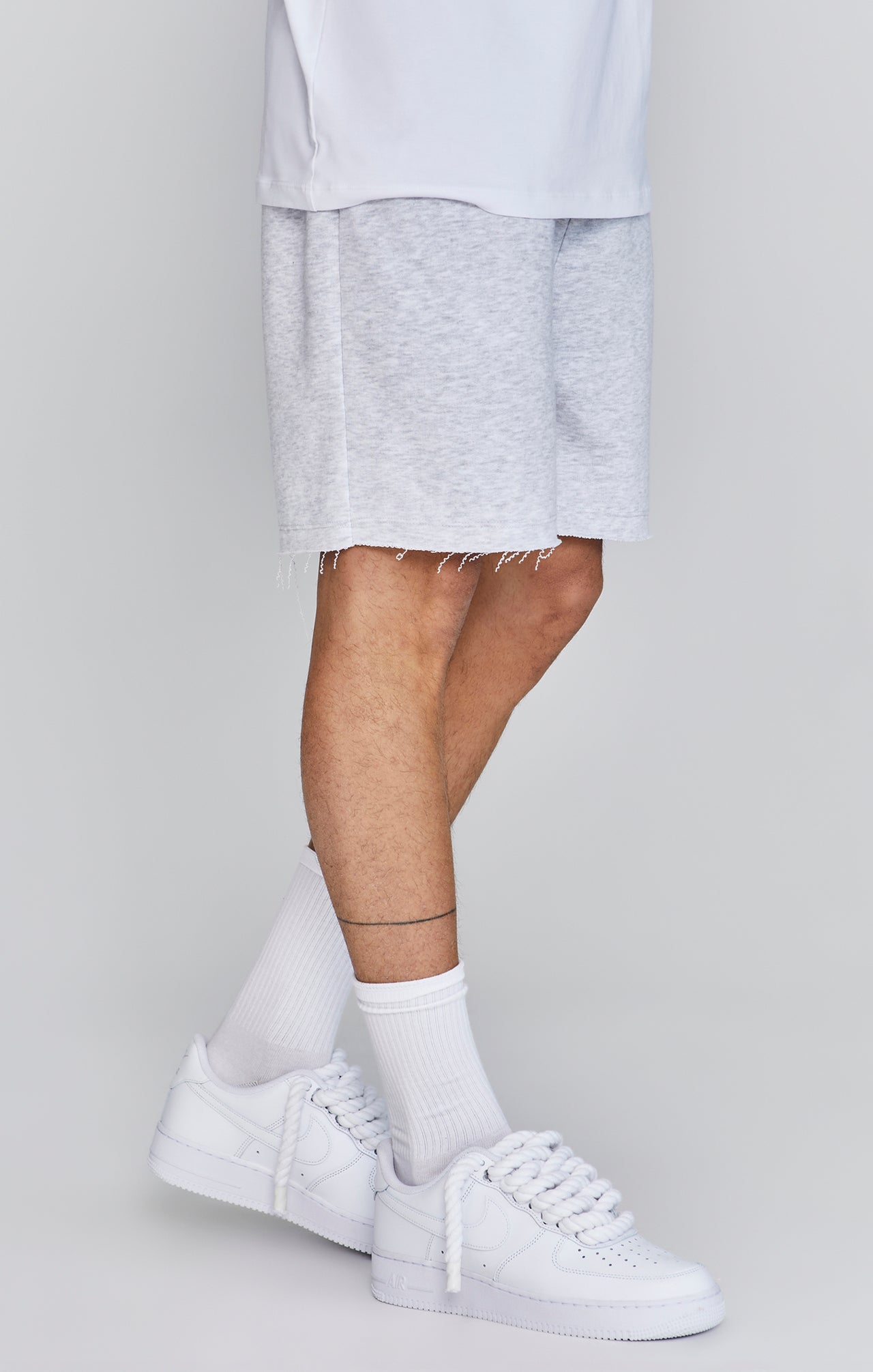 Grey Marl Shorts (3)