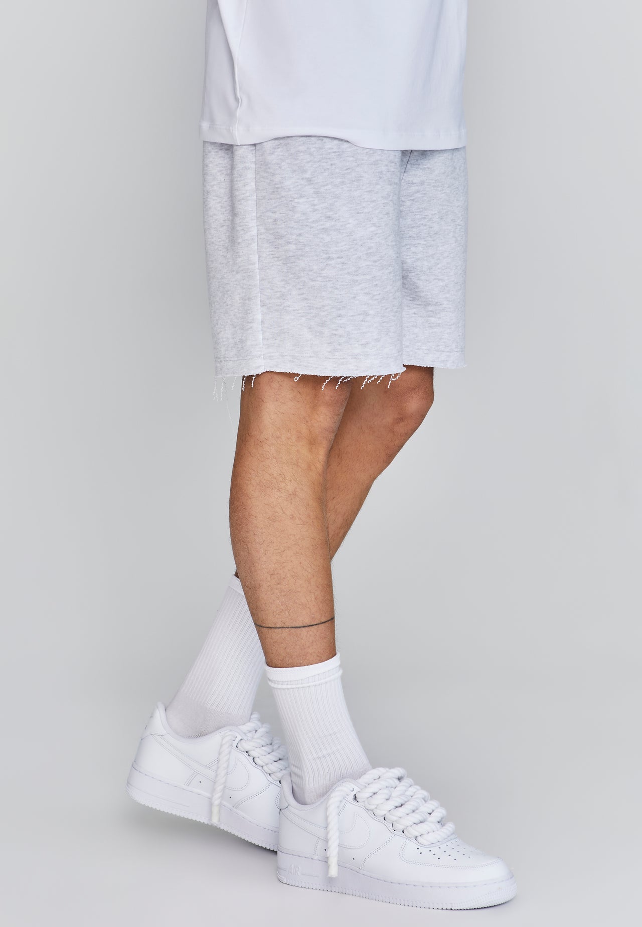 Grey Marl Shorts (3)