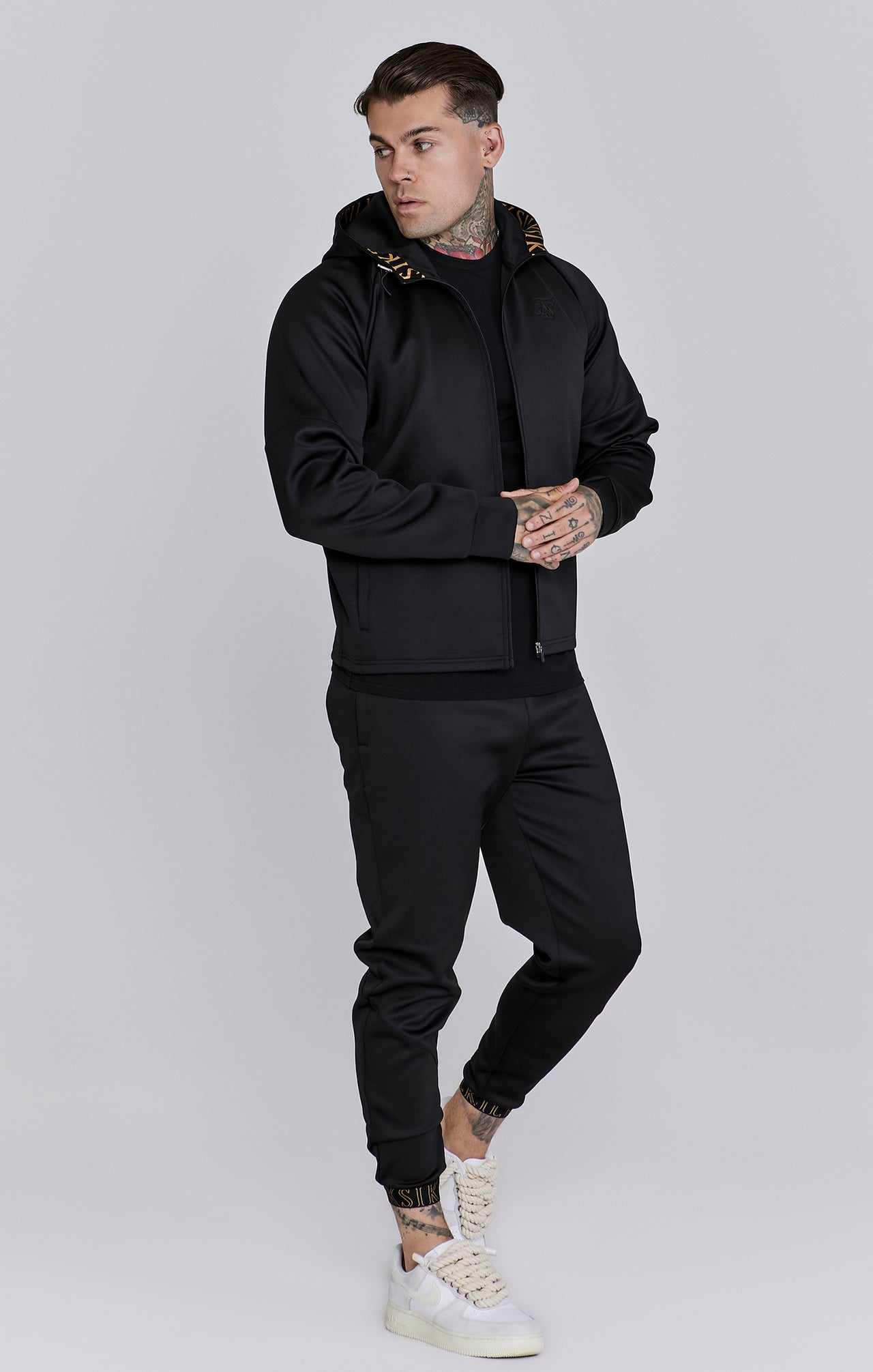 Black Full Zip Hoodie (1)