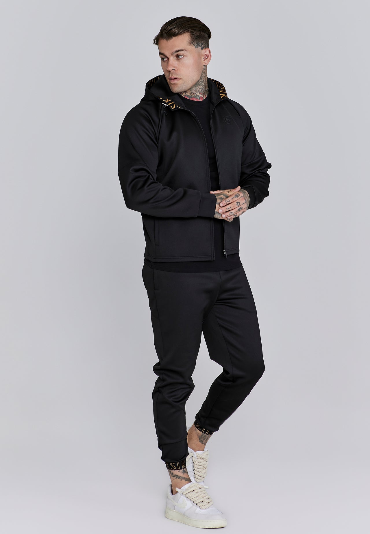 Black Full Zip Hoodie (1)