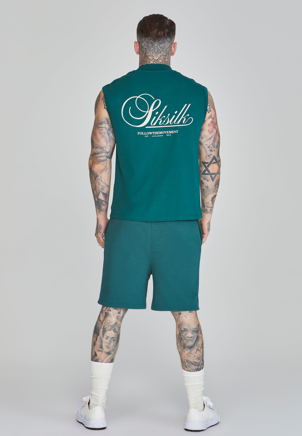 Green Sleeveless T-Shirt (4)