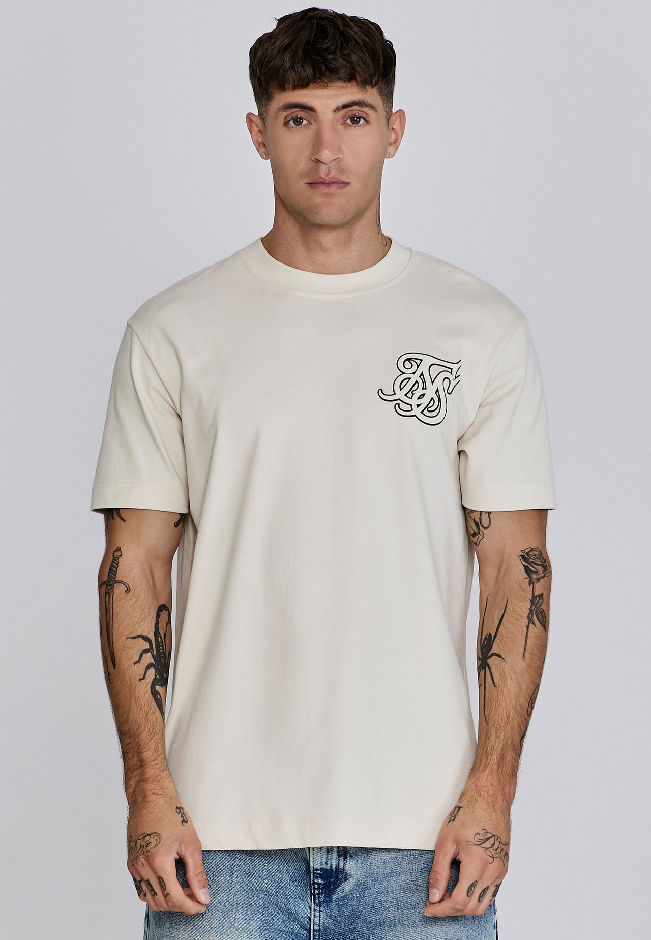 Ecru Logo T-Shirt