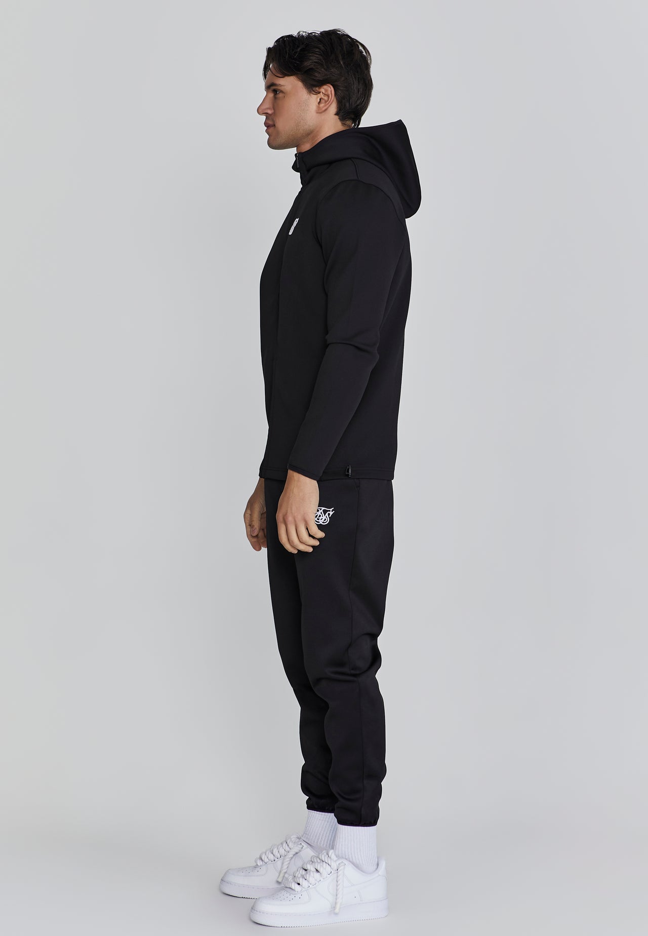 Black Full Zip Hoodie (1)