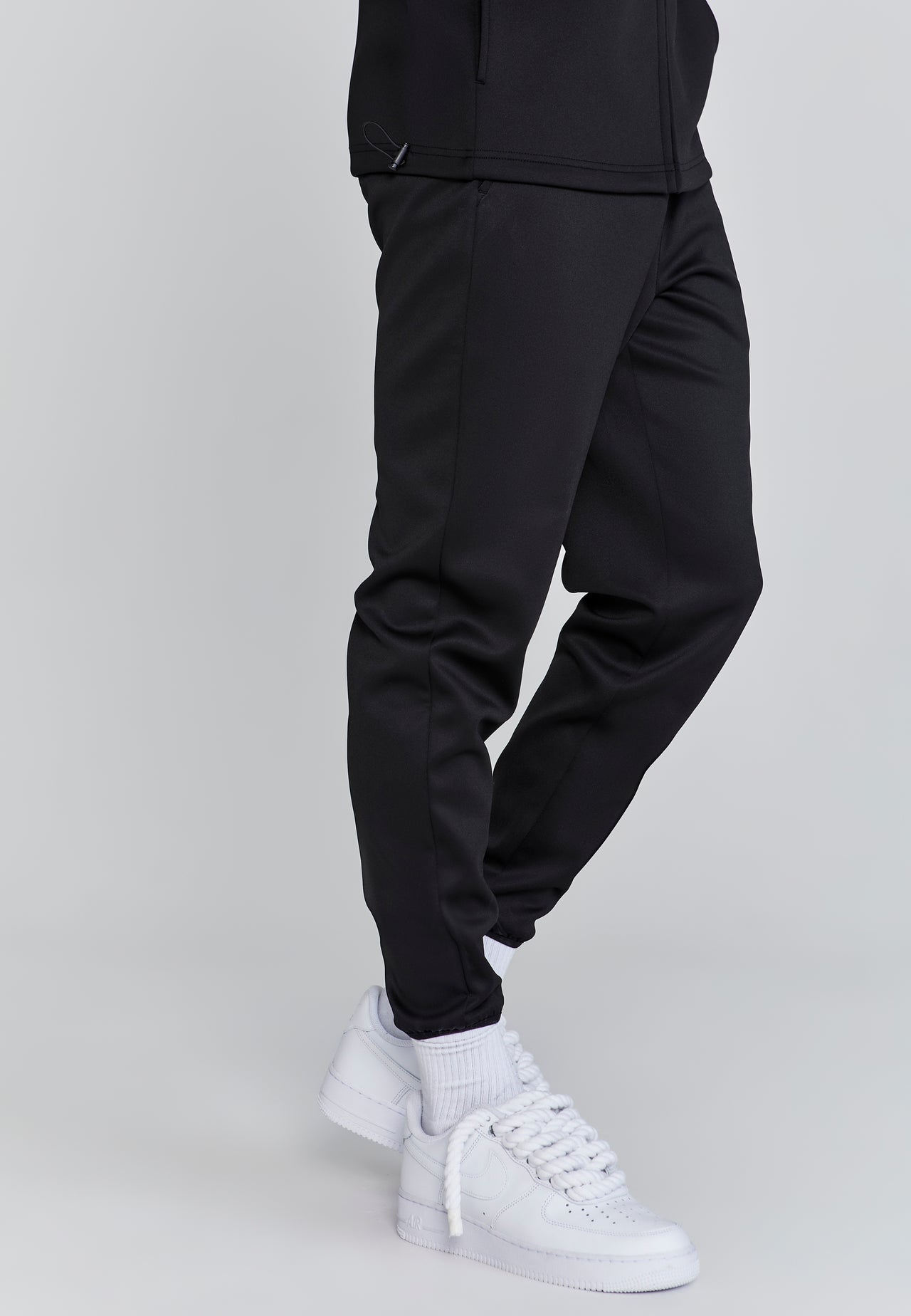 Black Muscle Fit Joggers (2)