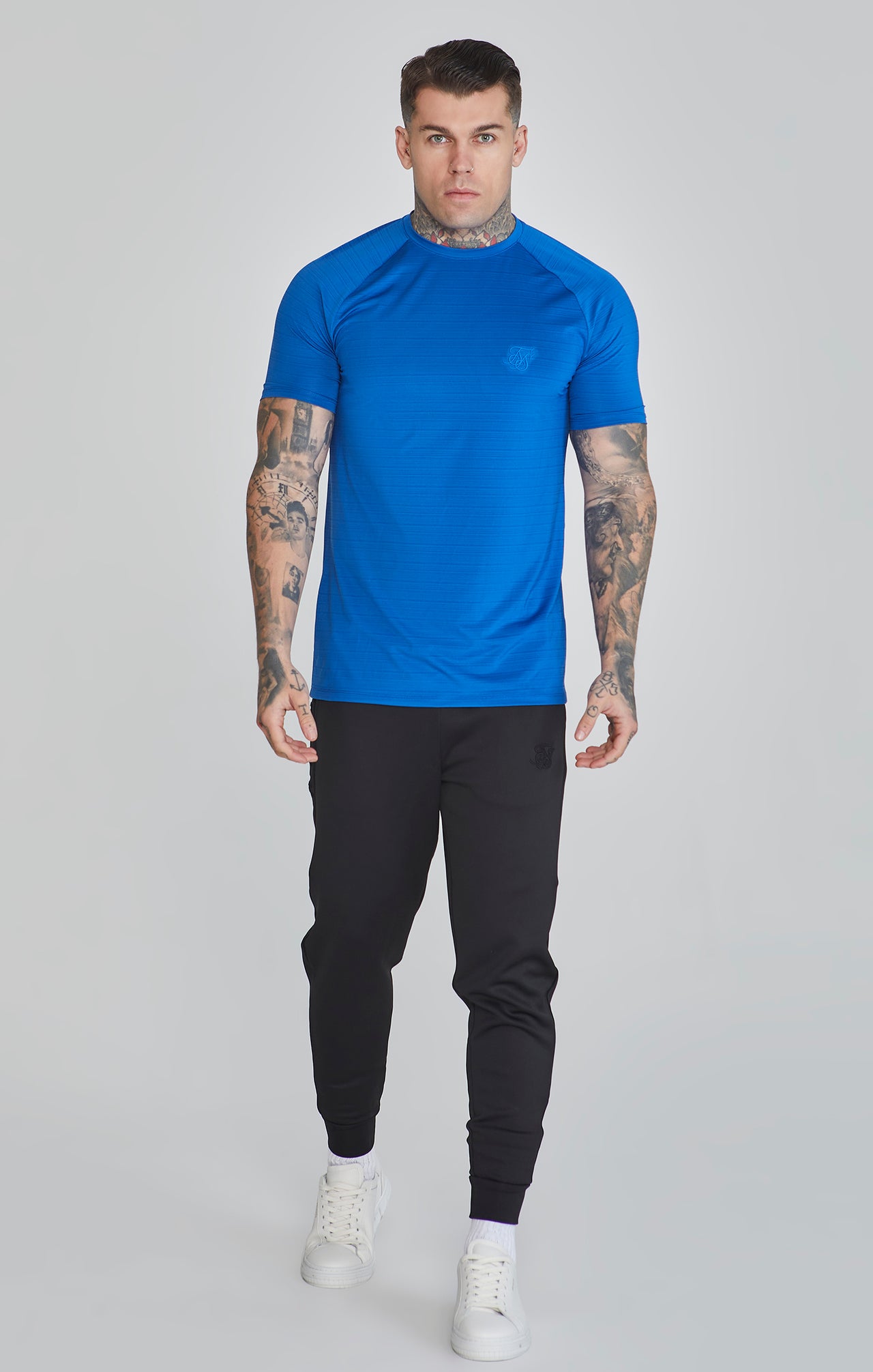 Blue Muscle Fit T-Shirt (1)