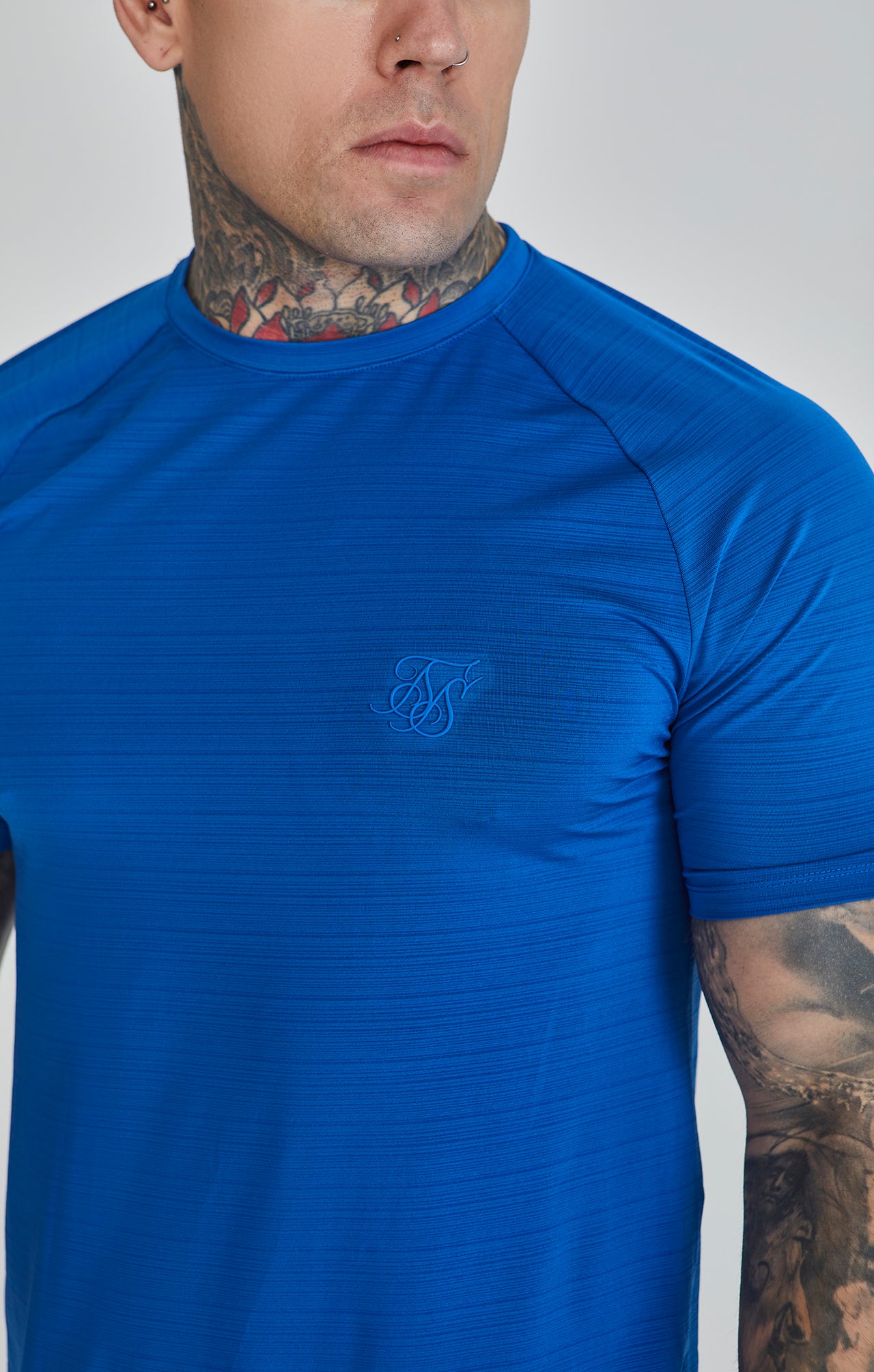 Blue Muscle Fit T-Shirt (2)