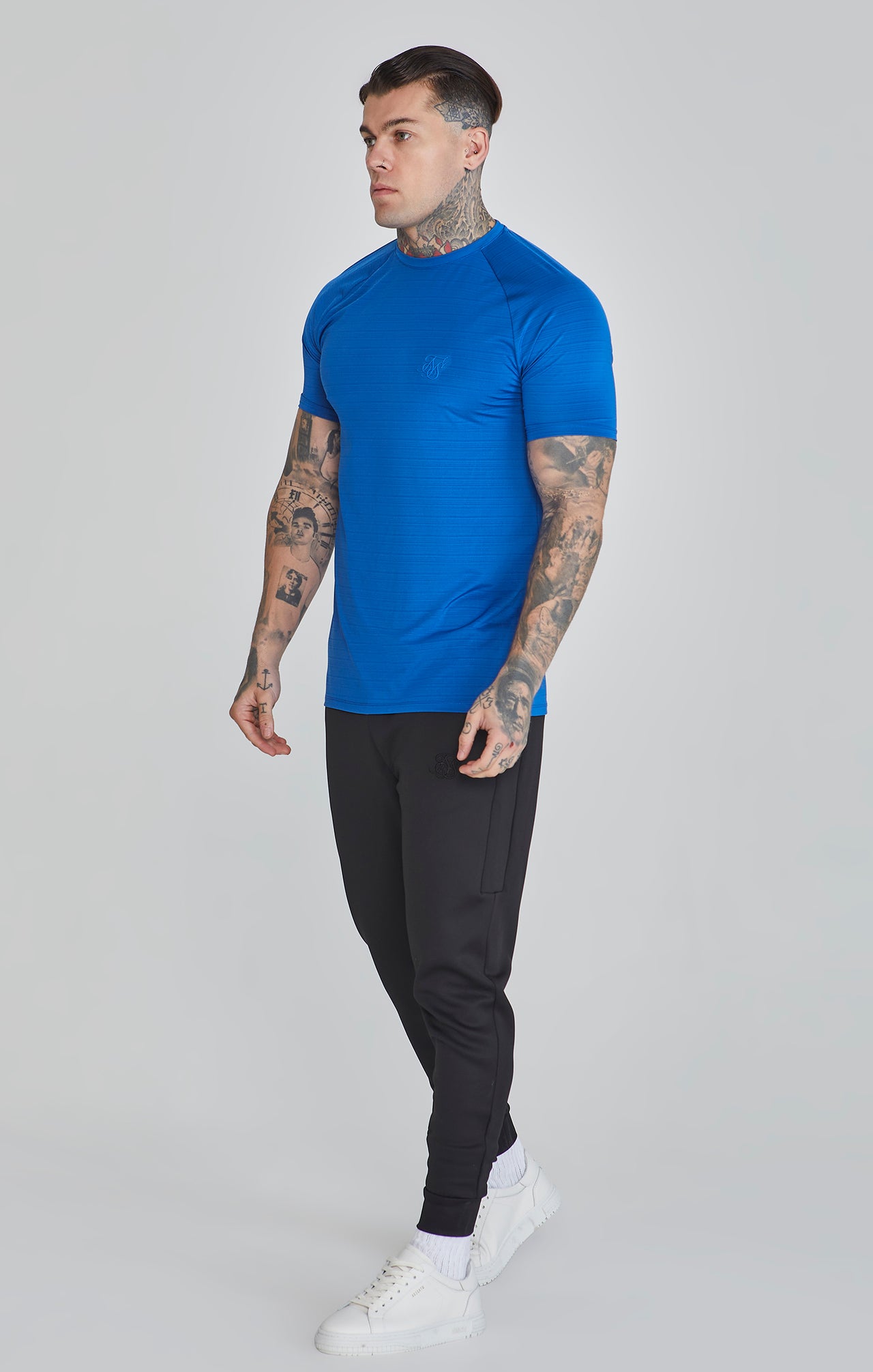 Blue Muscle Fit T-Shirt (3)