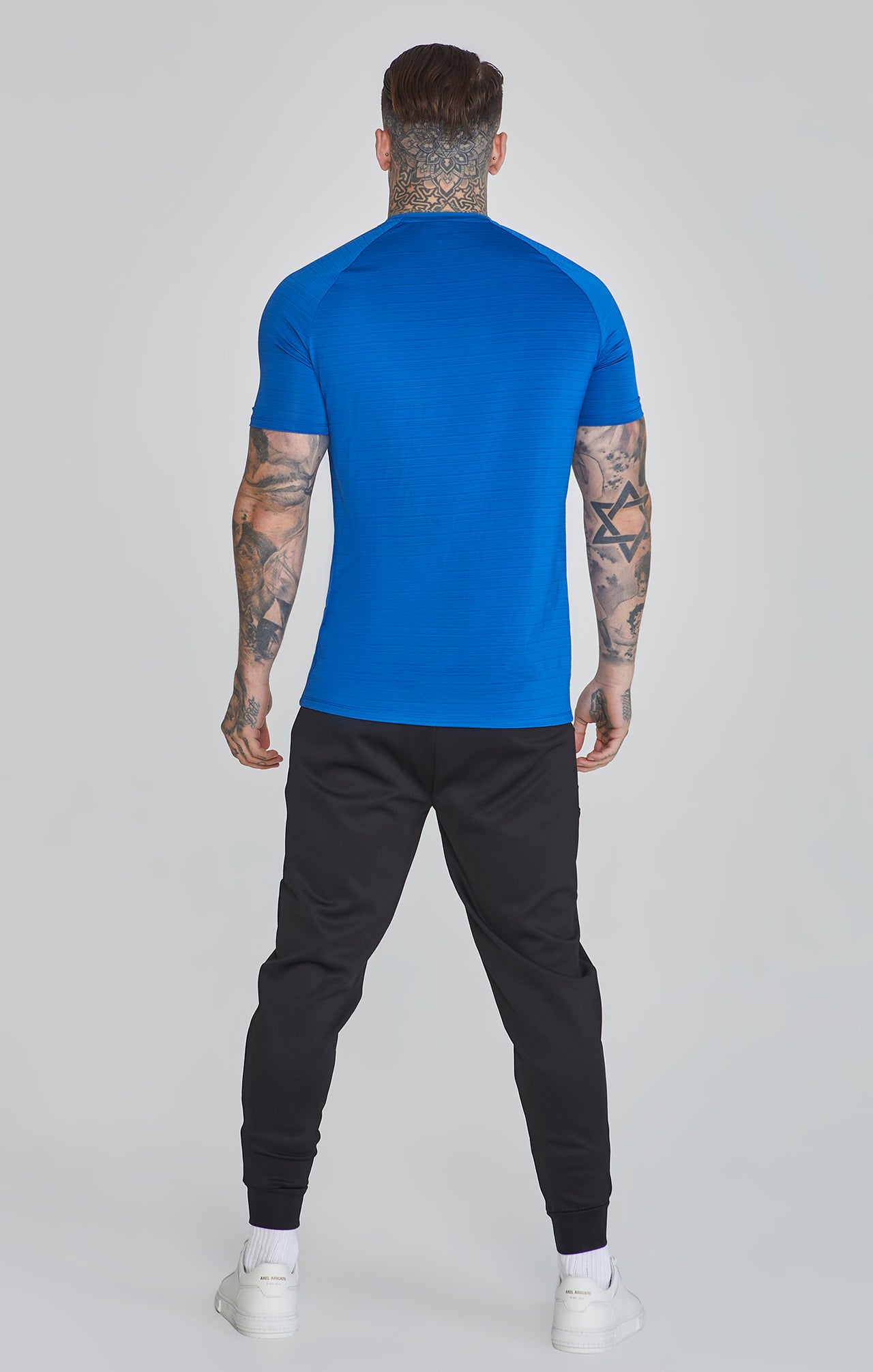 Blue Muscle Fit T-Shirt (4)