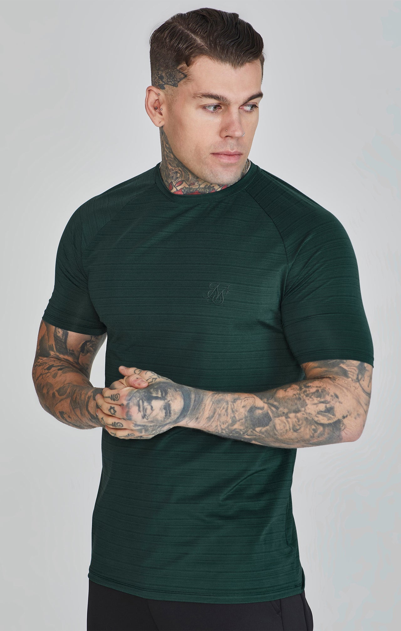 Green Muscle Fit T-Shirt