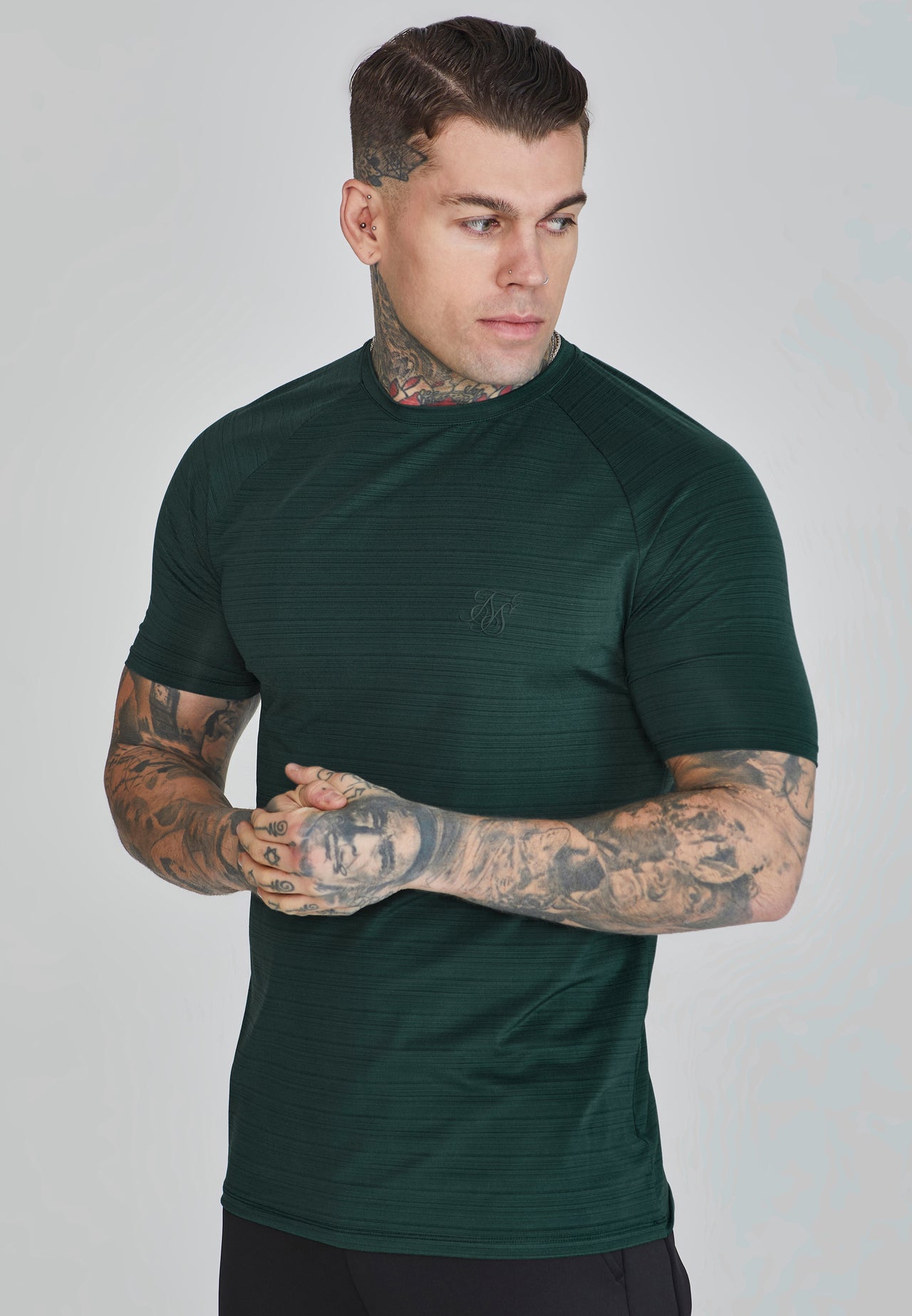 Green Muscle Fit T-Shirt