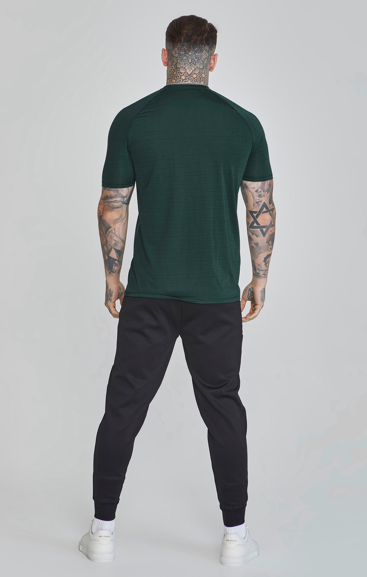 Green Muscle Fit T-Shirt (4)