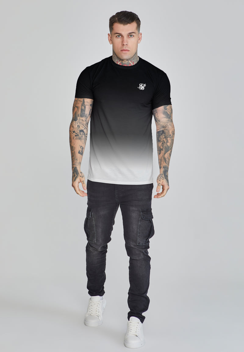 Black White Fade T-Shirt (1)