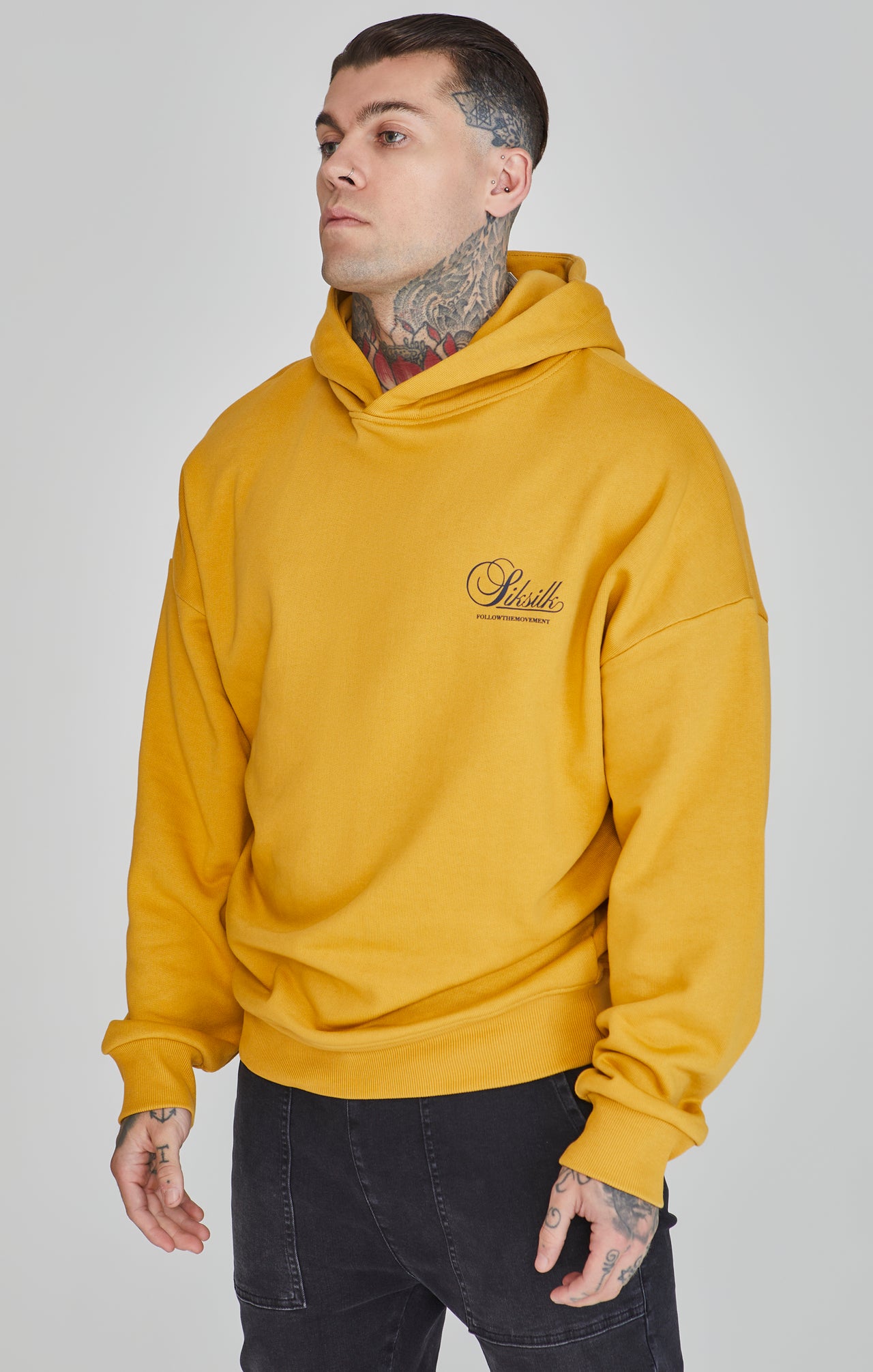 Yellow Graphic Hoodie