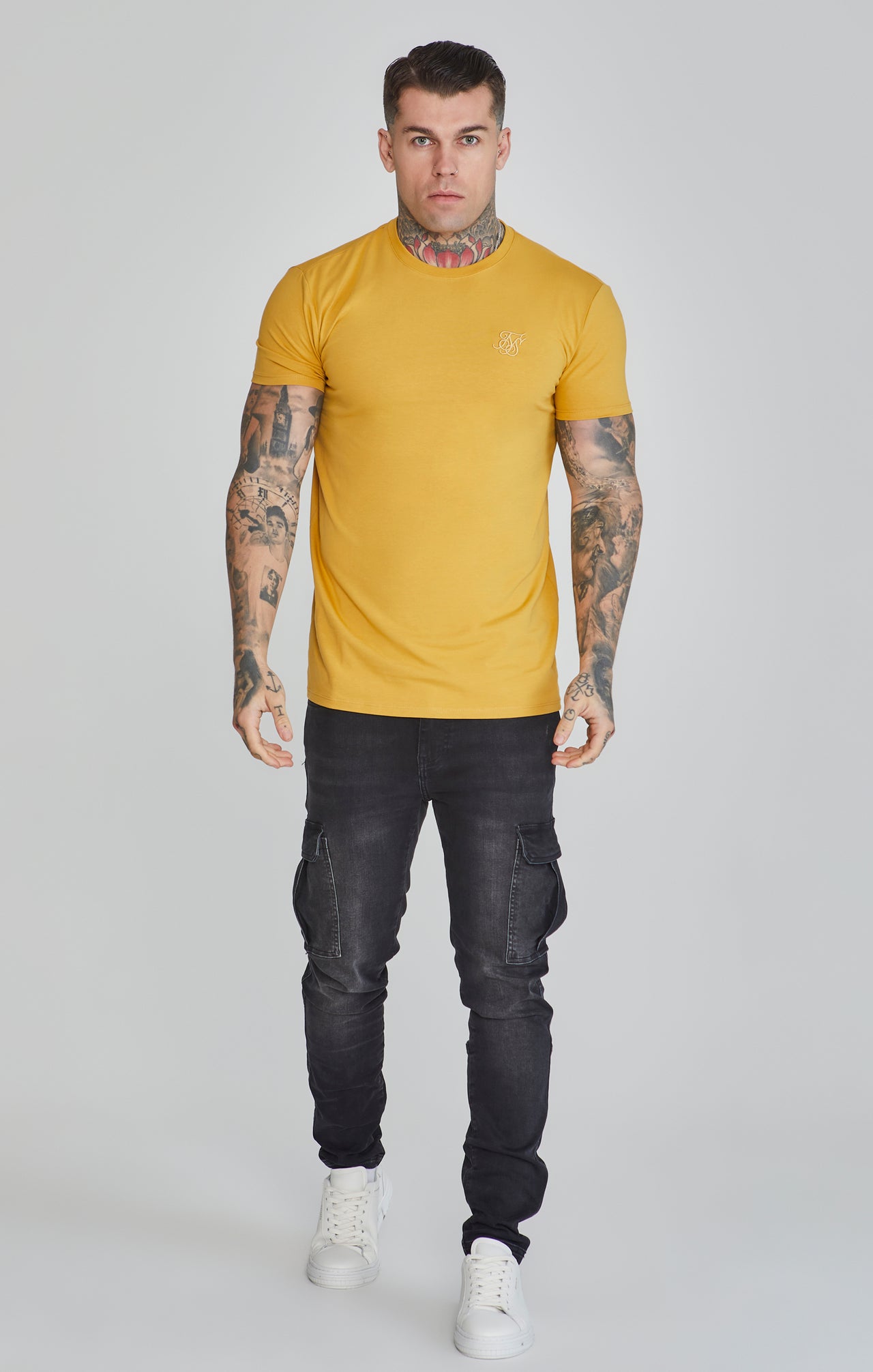 Yellow Muscle Fit T-Shirt (1)