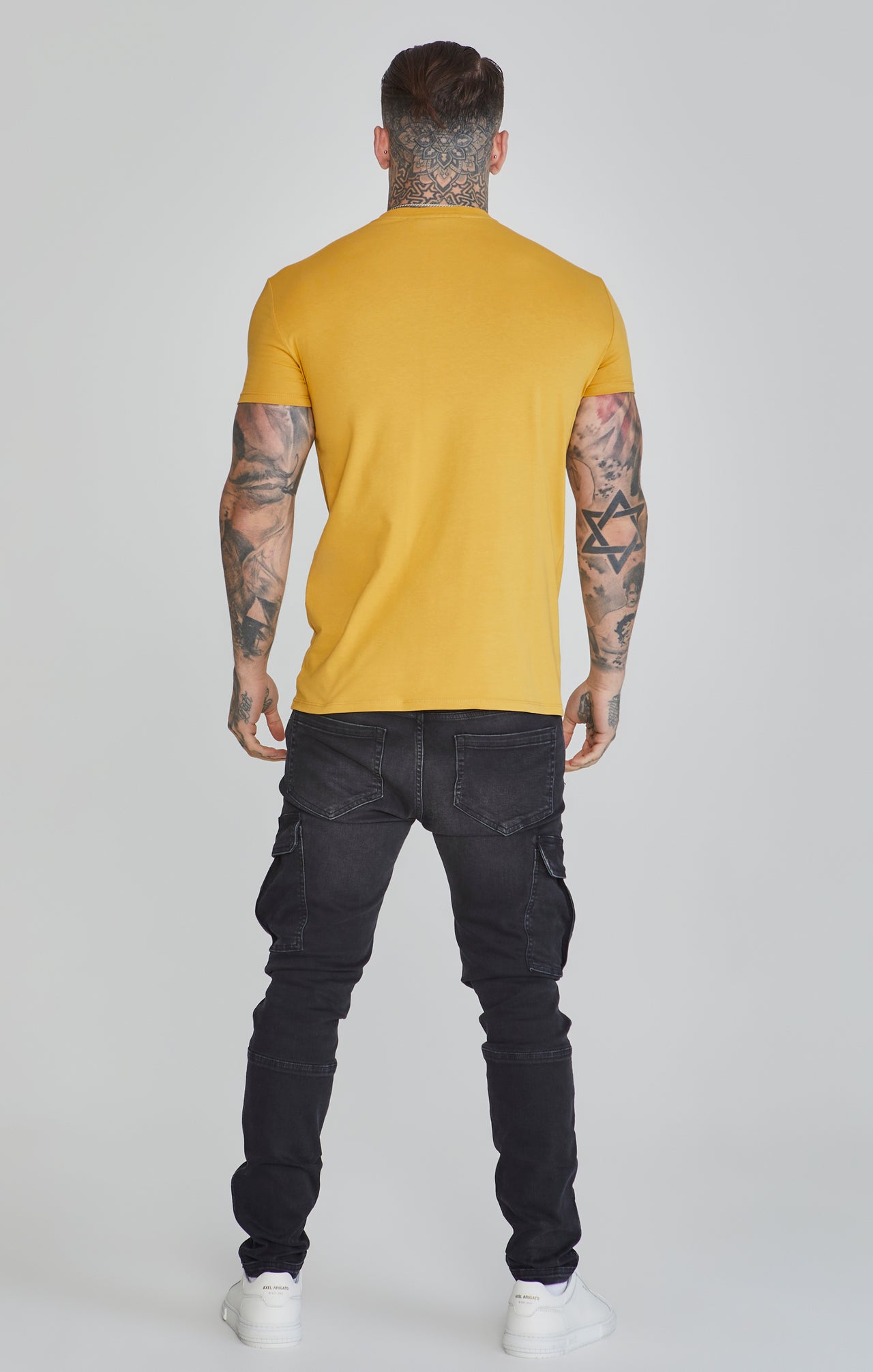 Yellow Muscle Fit T-Shirt (4)