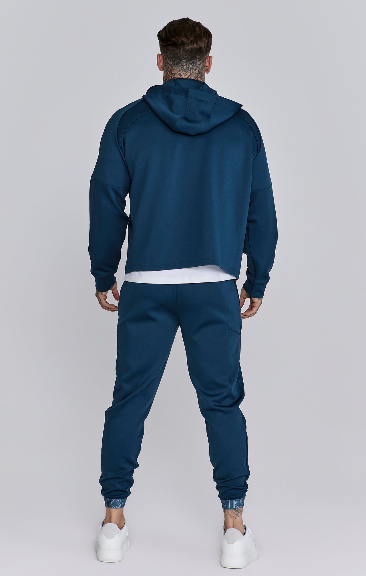 Blue Full Zip Hoodie (4)