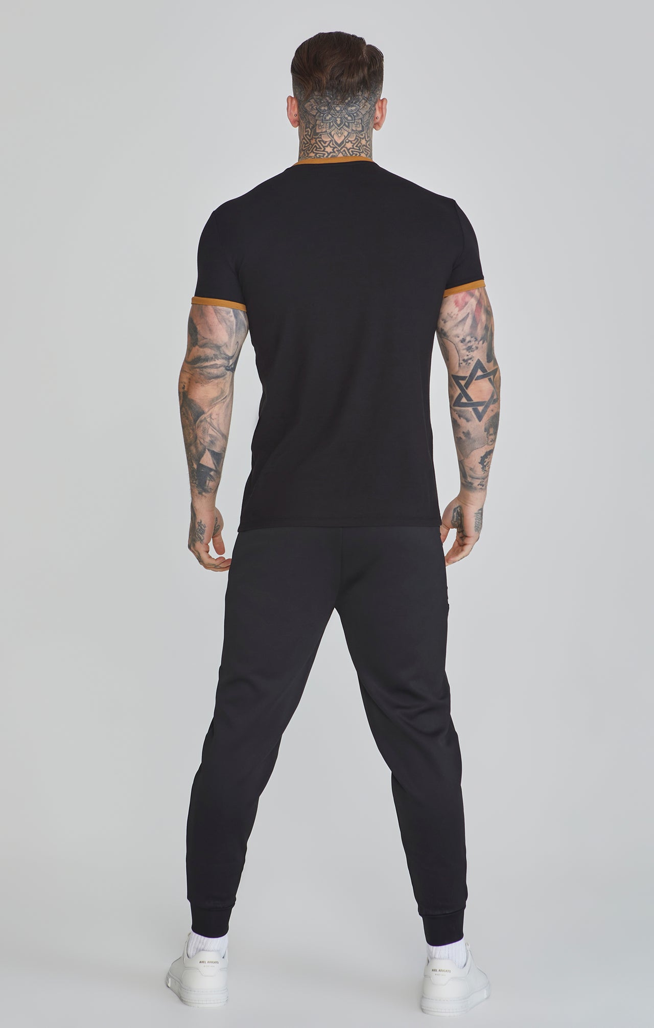 Black Ringer T-Shirt (4)