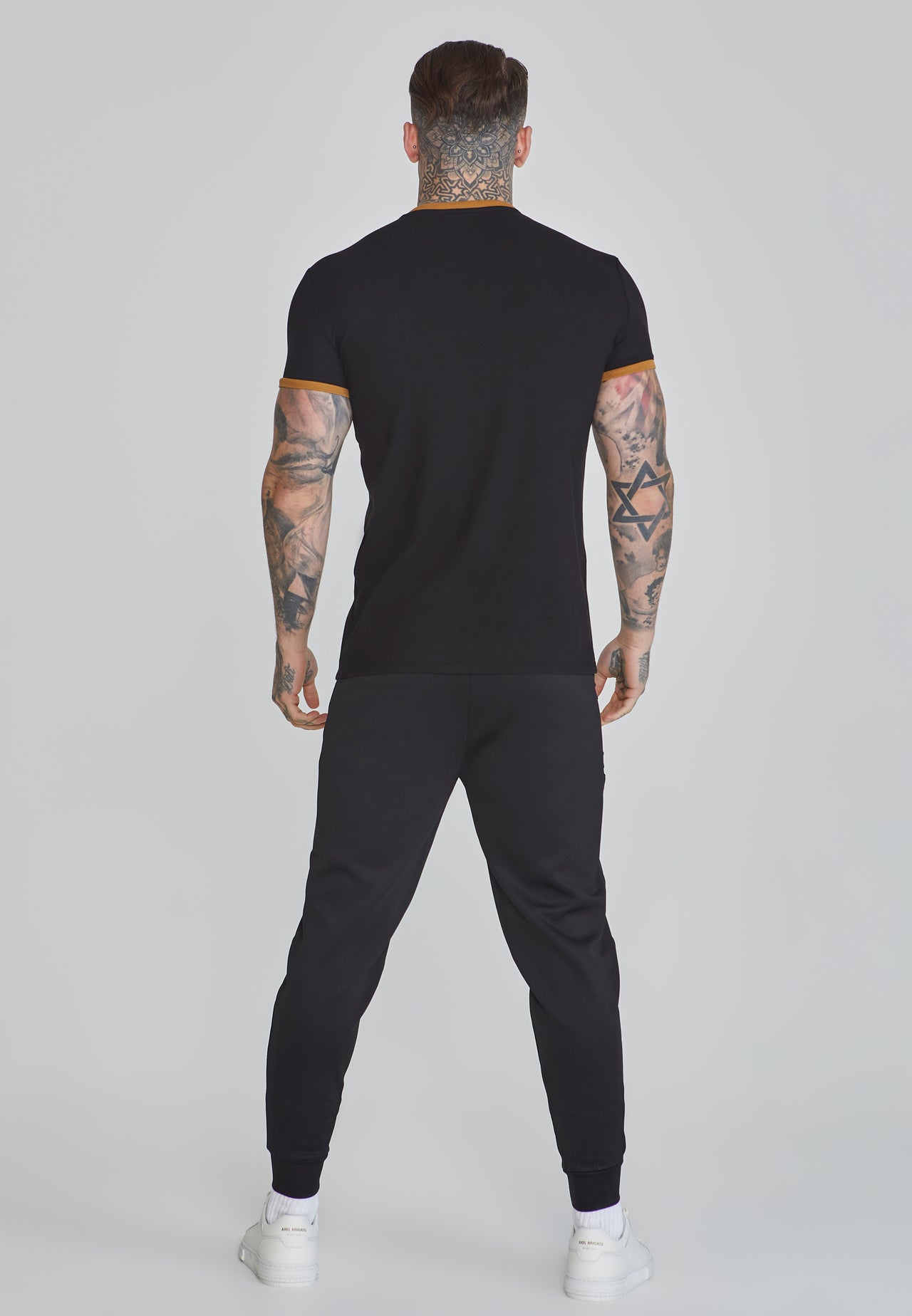 Black Ringer T-Shirt (4)