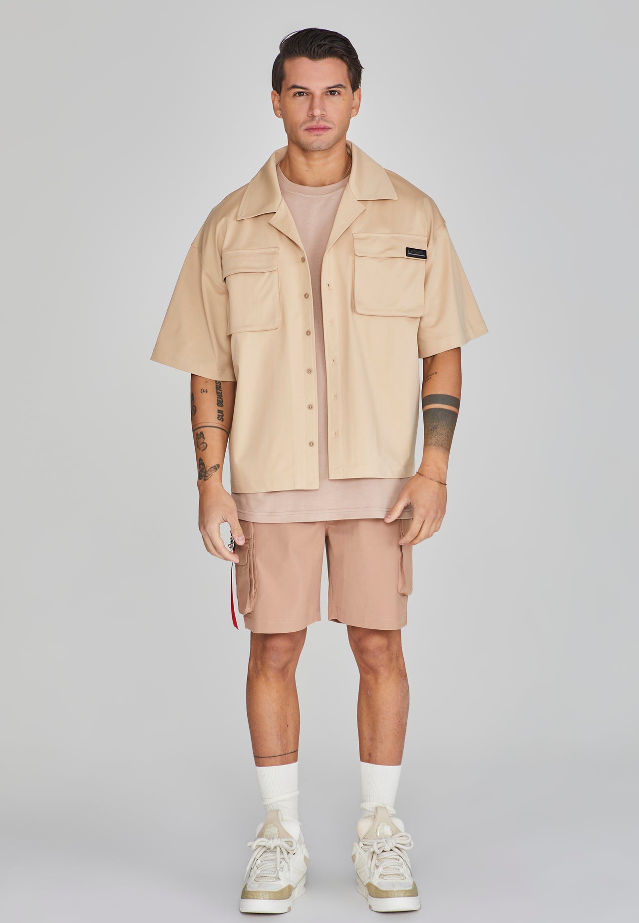 Brown Cargo Shorts (1)