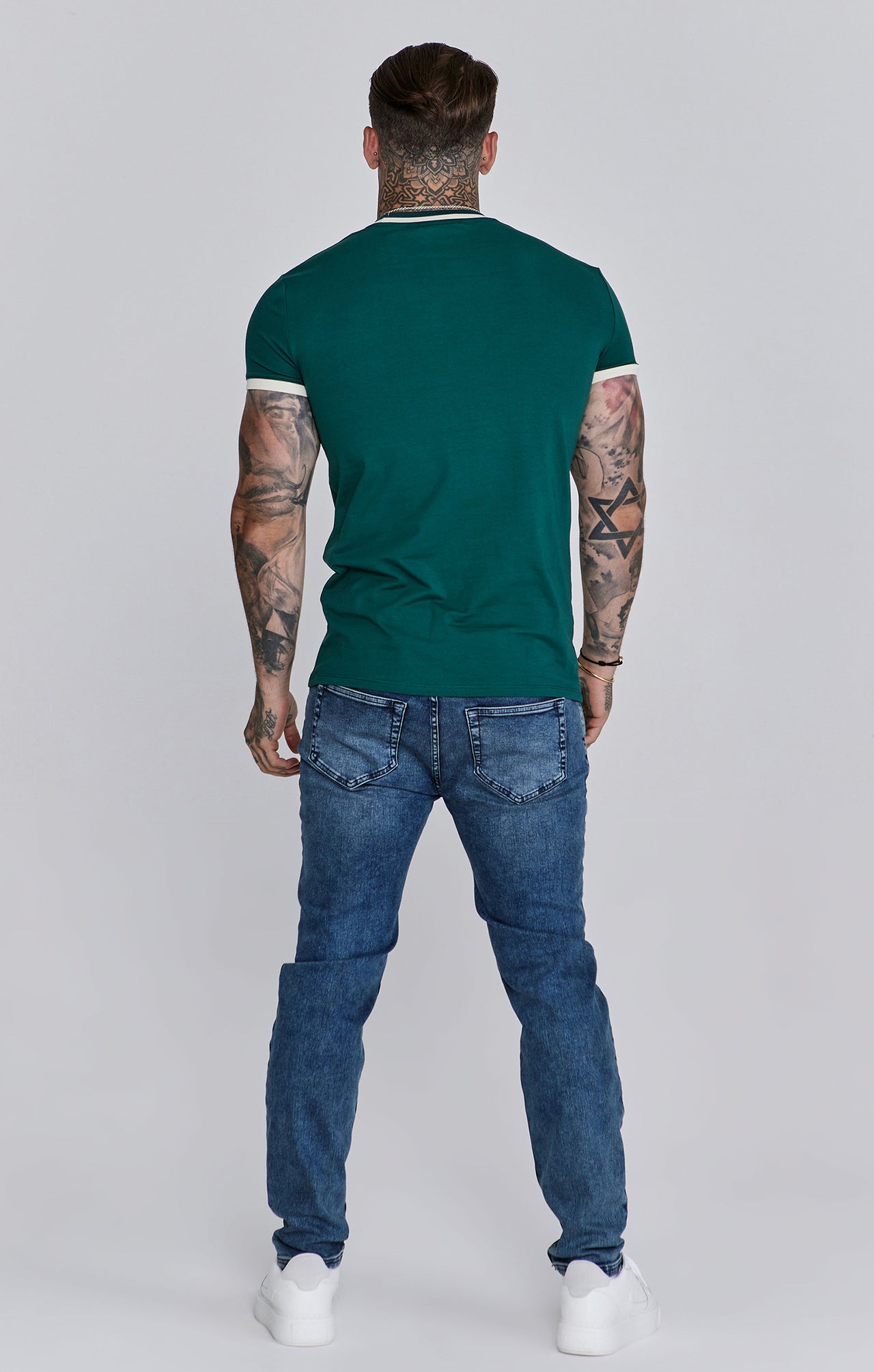 Green Ringer T-Shirt (4)