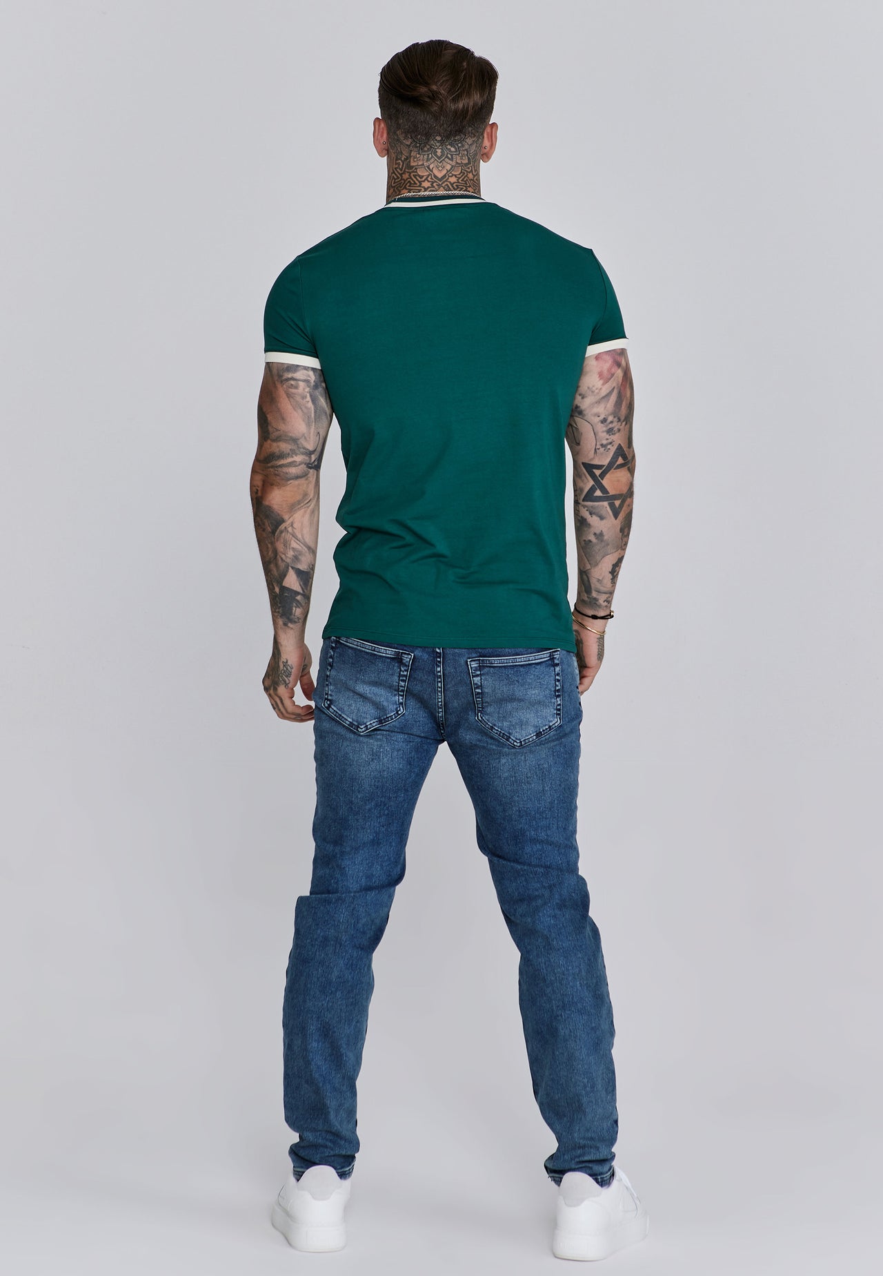 Green Ringer T-Shirt (4)