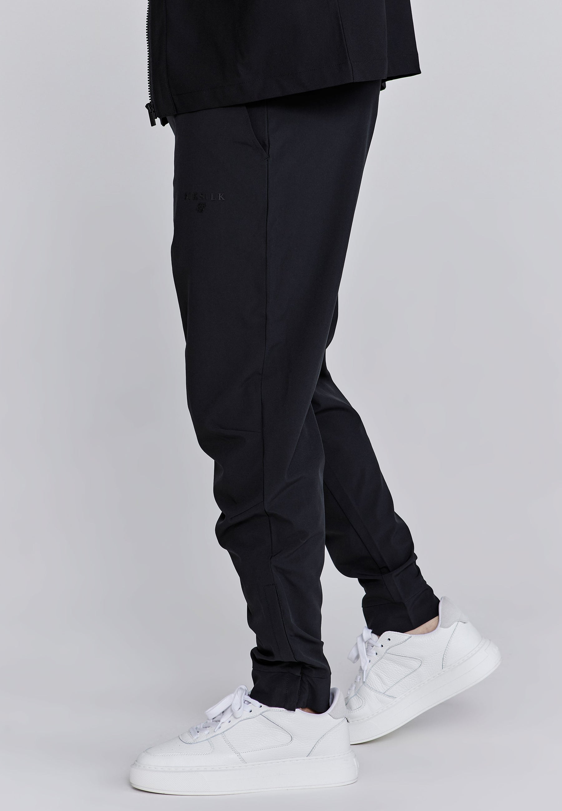 smart joggers black