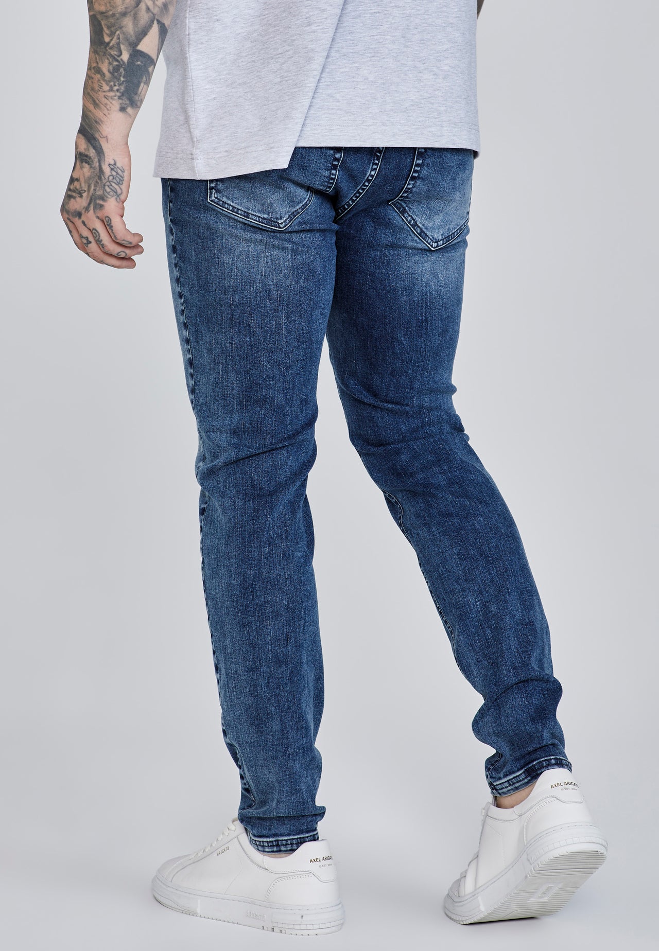 Blue Slim Fit Jeans (3)