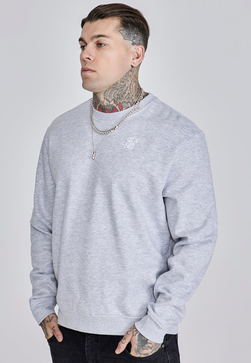 Grey Marl Essentials Sweater