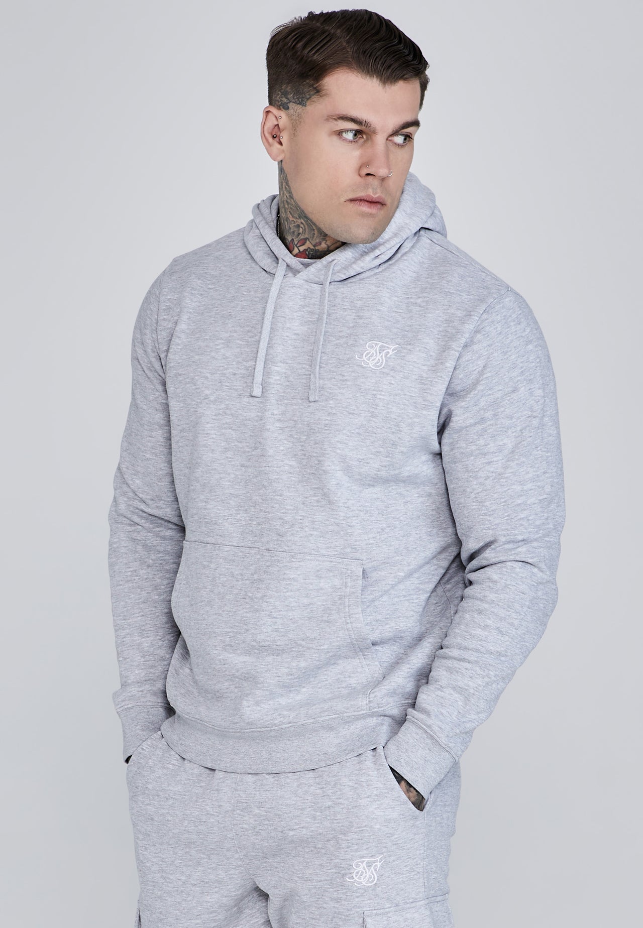 Grey Essentials Overhead Hoodie