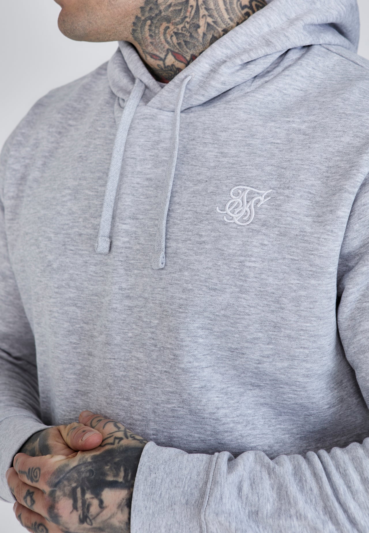 Grey Essentials Overhead Hoodie (2)