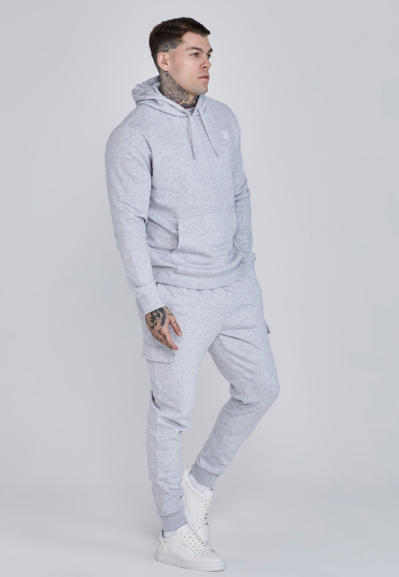 Grey Essentials Overhead Hoodie (3)