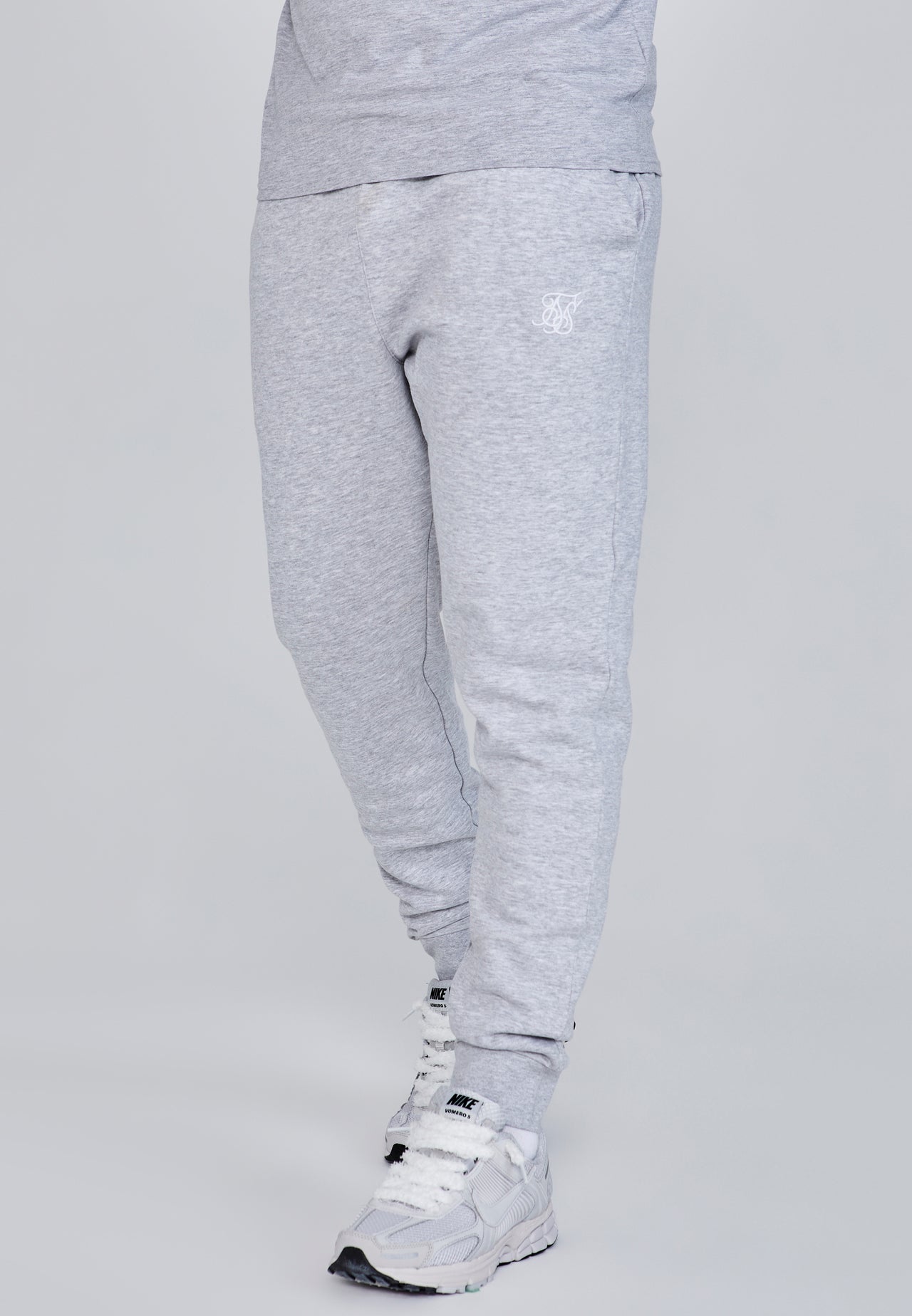 Grey Marl Essentials Joggers