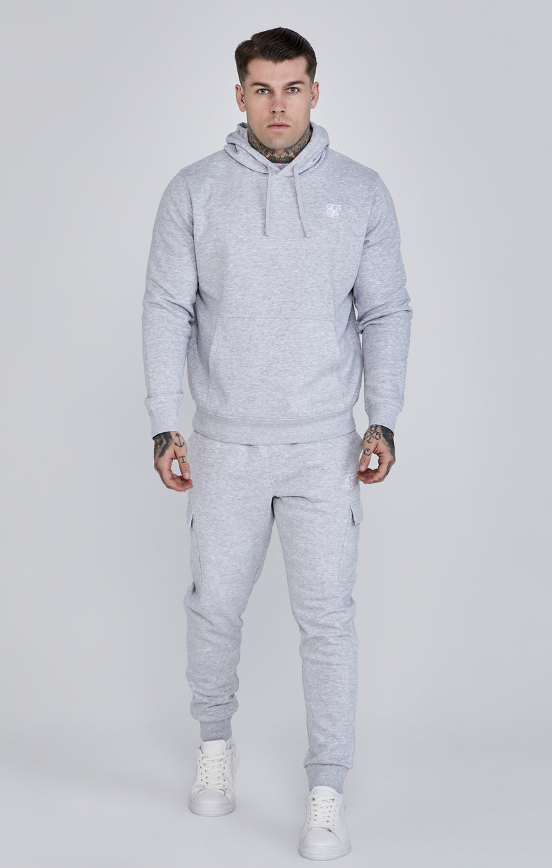 Grey Essentials Cargo Joggers (1)