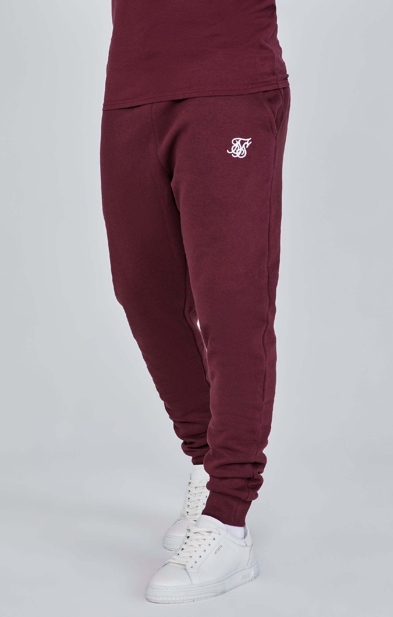 Burgundy Essentials Joggers