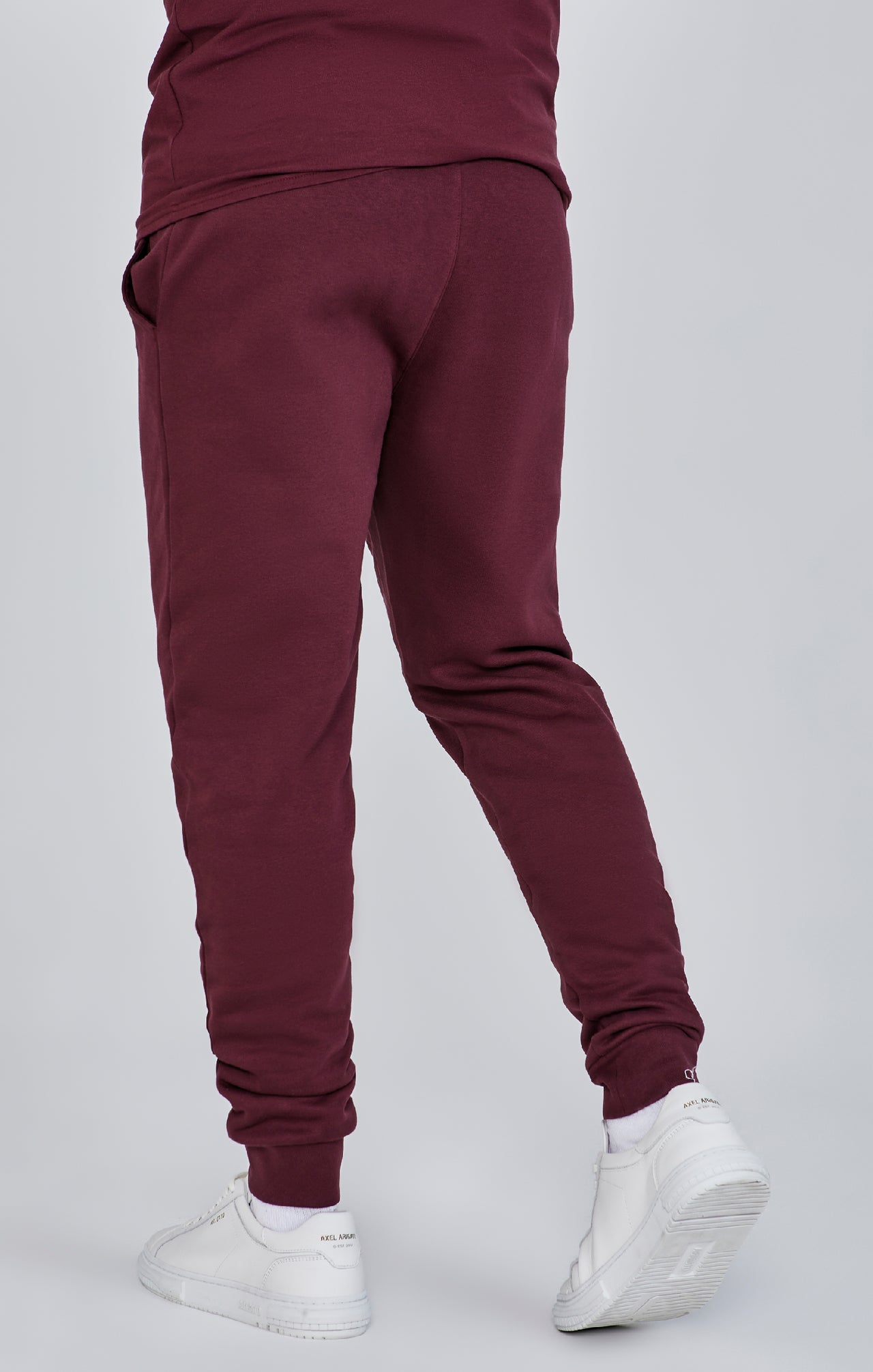 Burgundy Essentials Joggers (3)