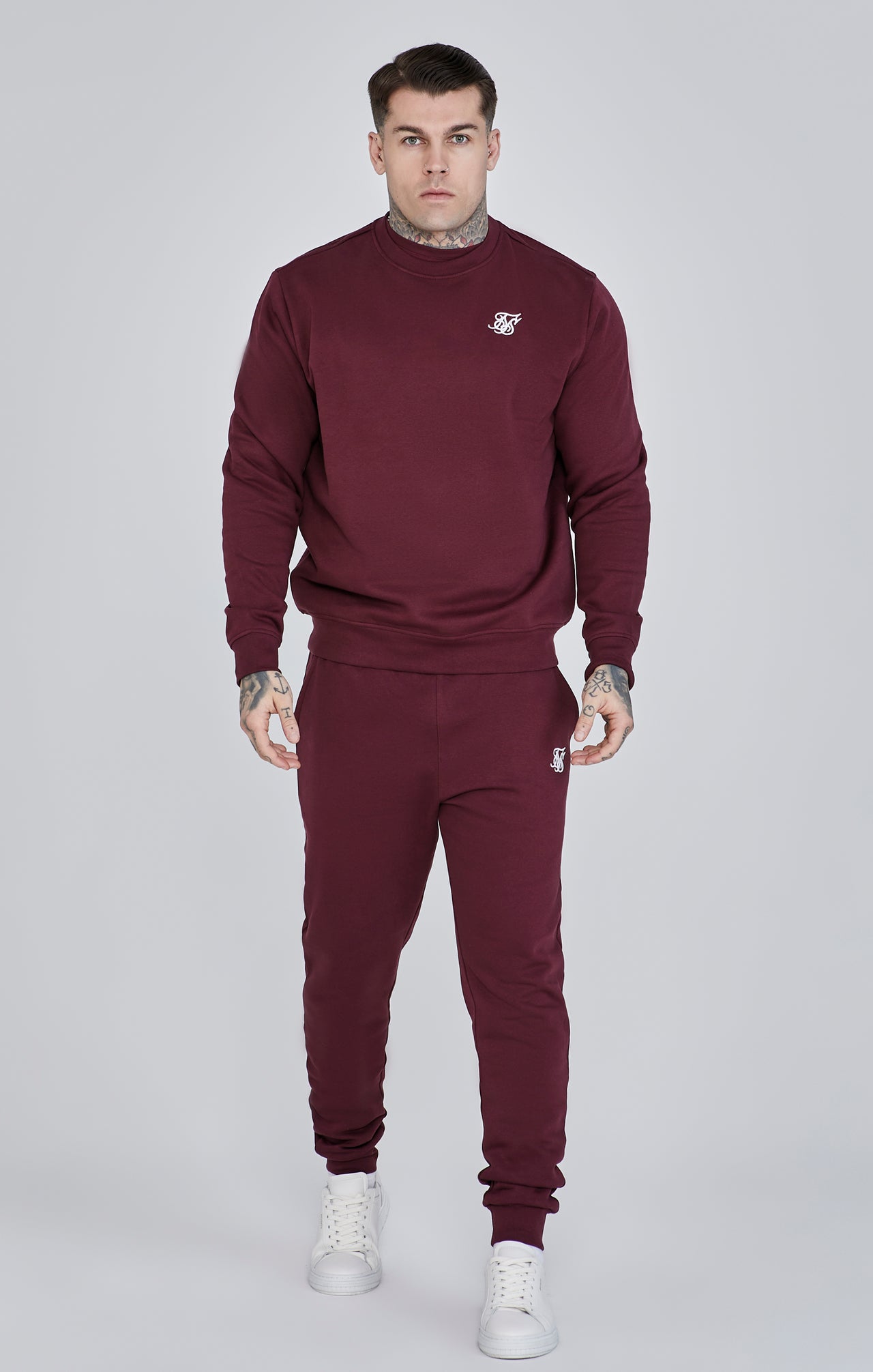 Burgundy Essentials Sweater (1)