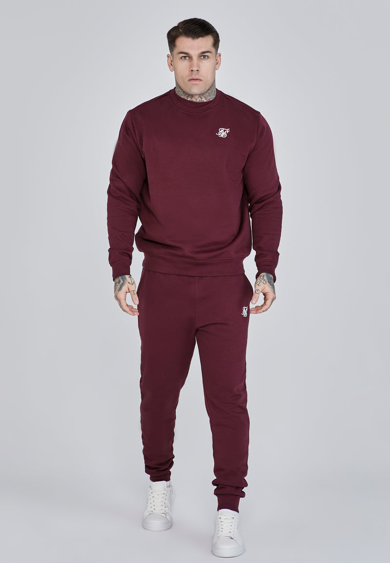 Burgundy Essentials Sweater (1)