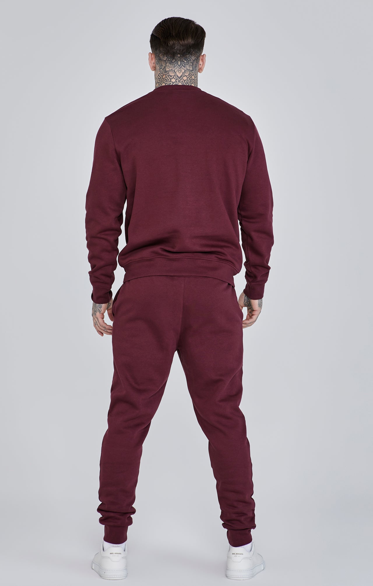 Burgundy Essentials Sweater (4)