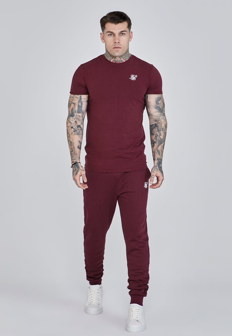 Burgundy Essentials T-Shirt (1)