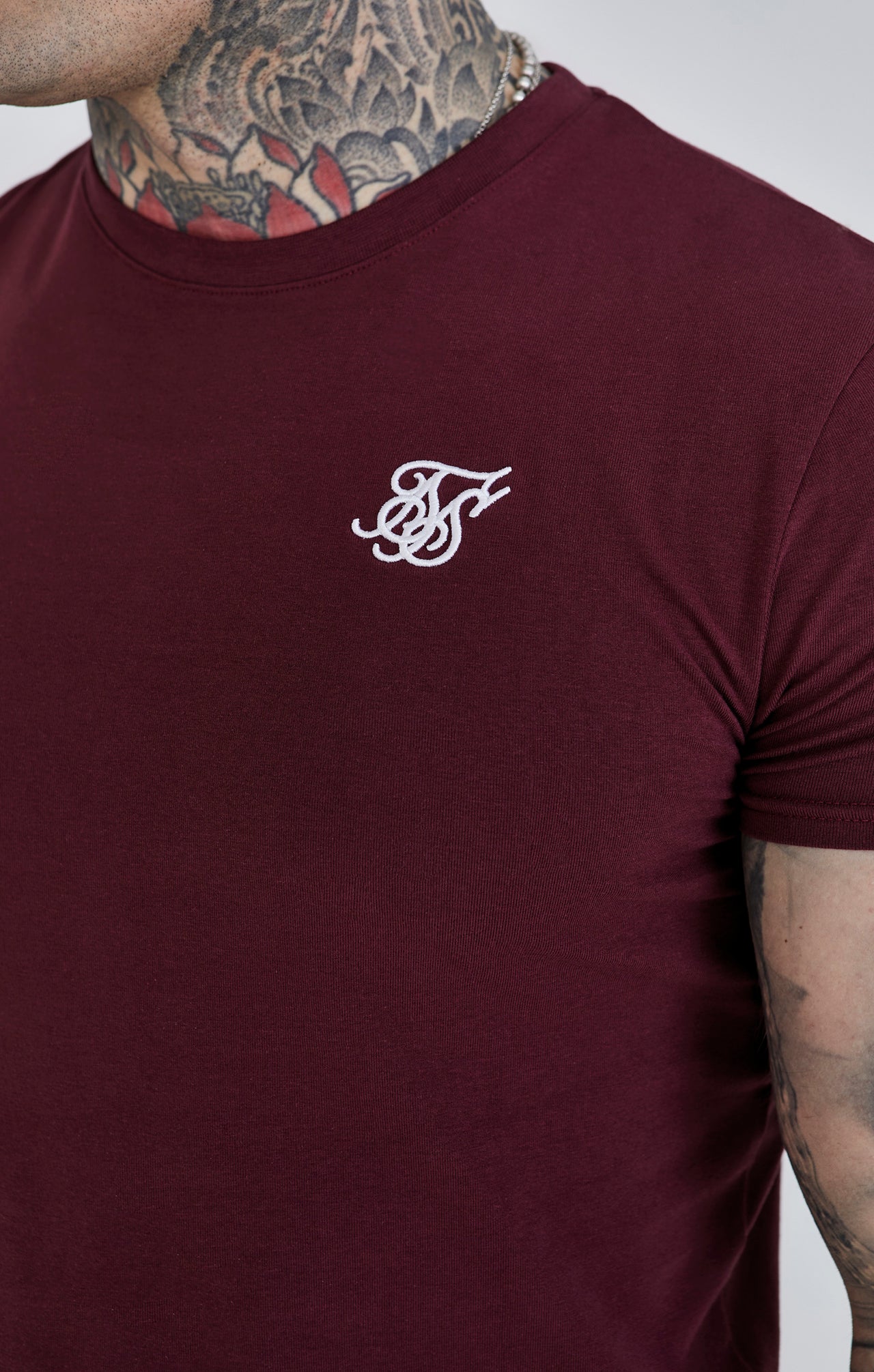 Burgundy Essentials T-Shirt (2)