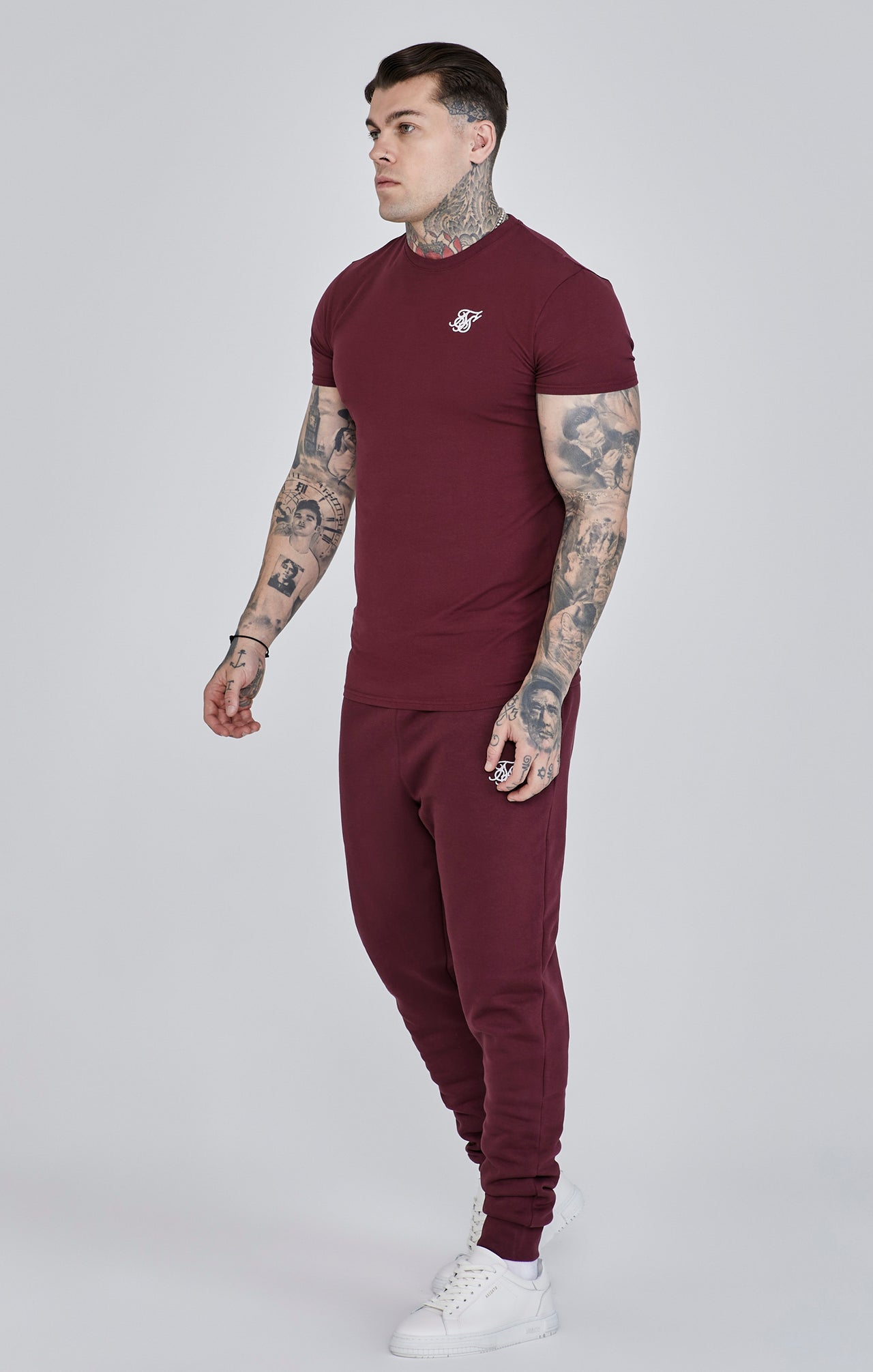 Burgundy Essentials T-Shirt (3)